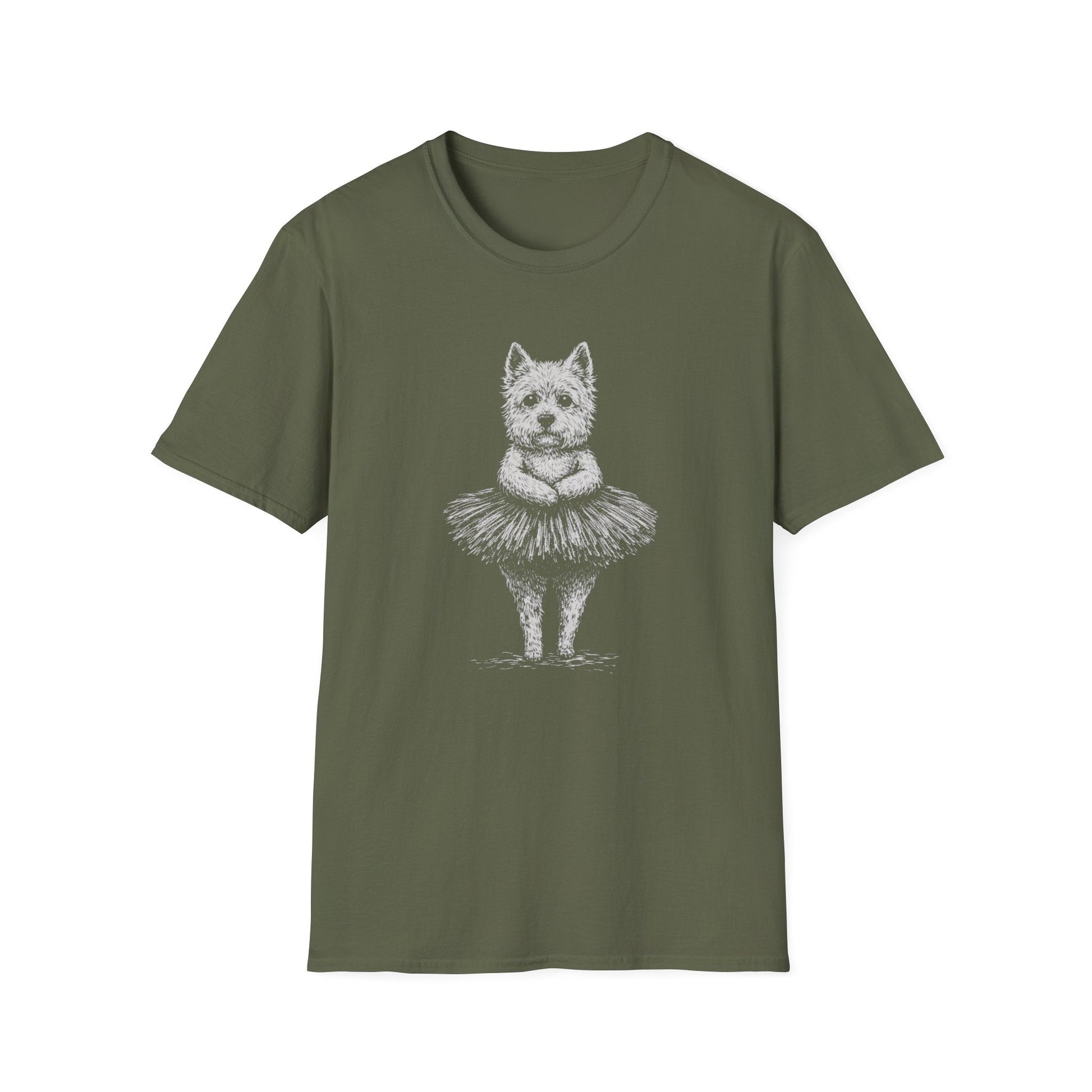 Westie Ballerina Tee