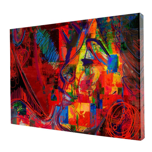 Kiss Canvas Wall Art