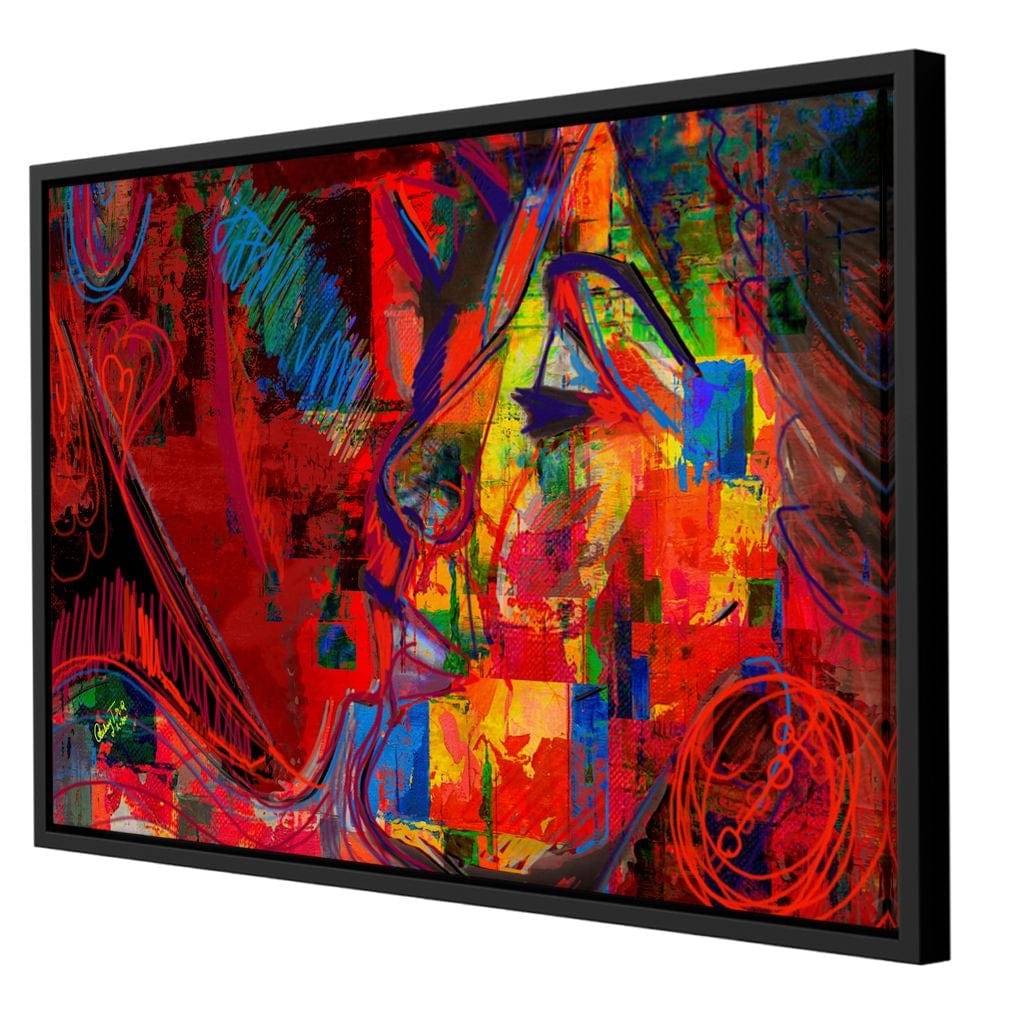 Kiss Canvas Wall Art