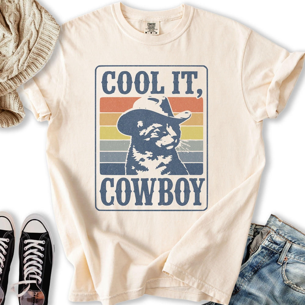 Cool It Retro Cowboy Relaxed Tee