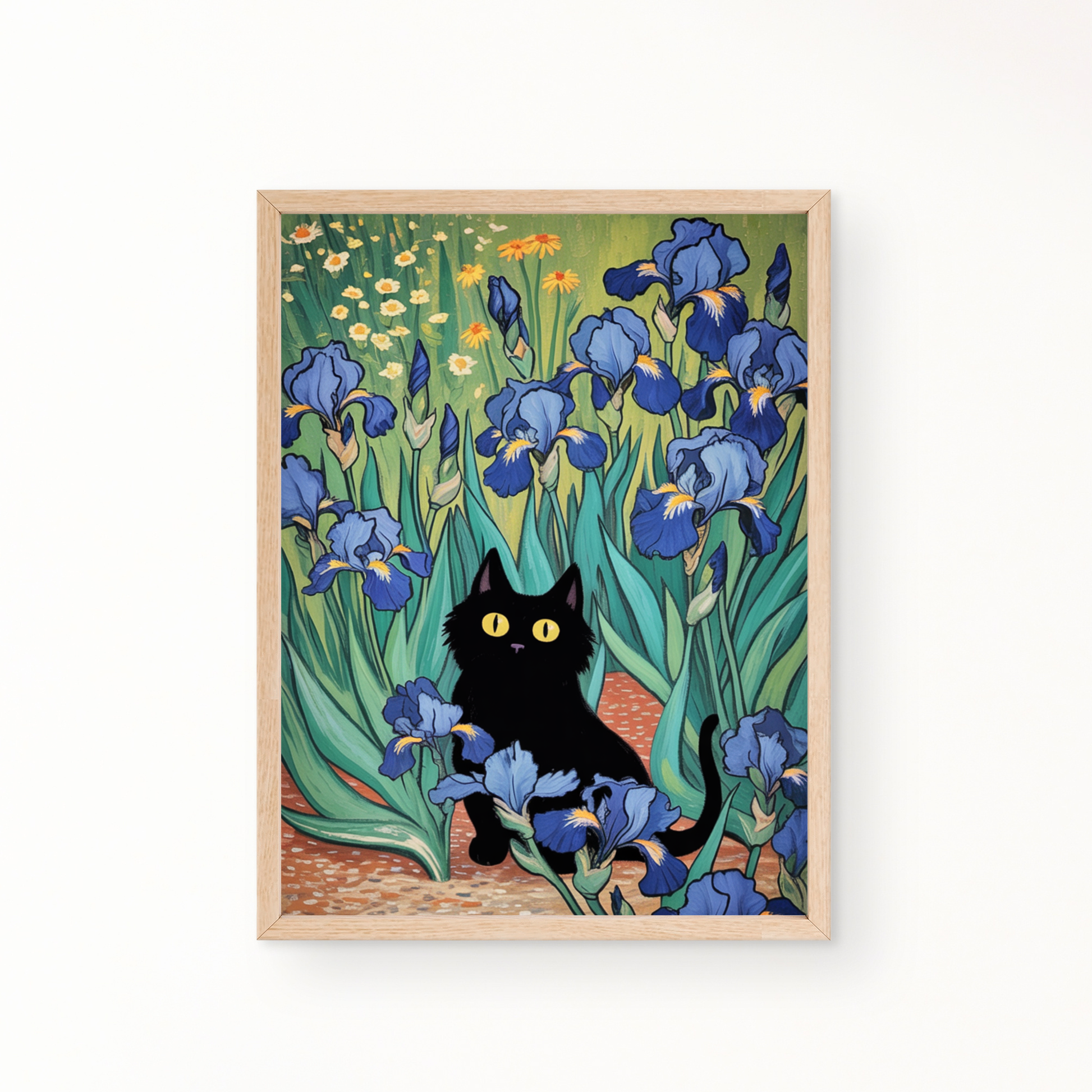 Schwertlilien Van Gogh Poster 3:4 - Ungerahmt