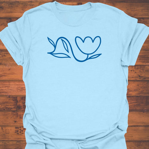 Line Flower T-Shirt