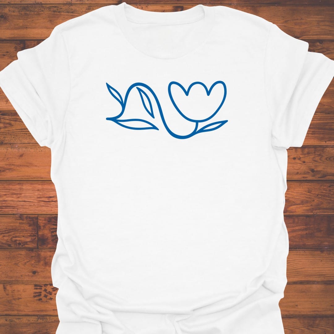 Line Flower T-Shirt