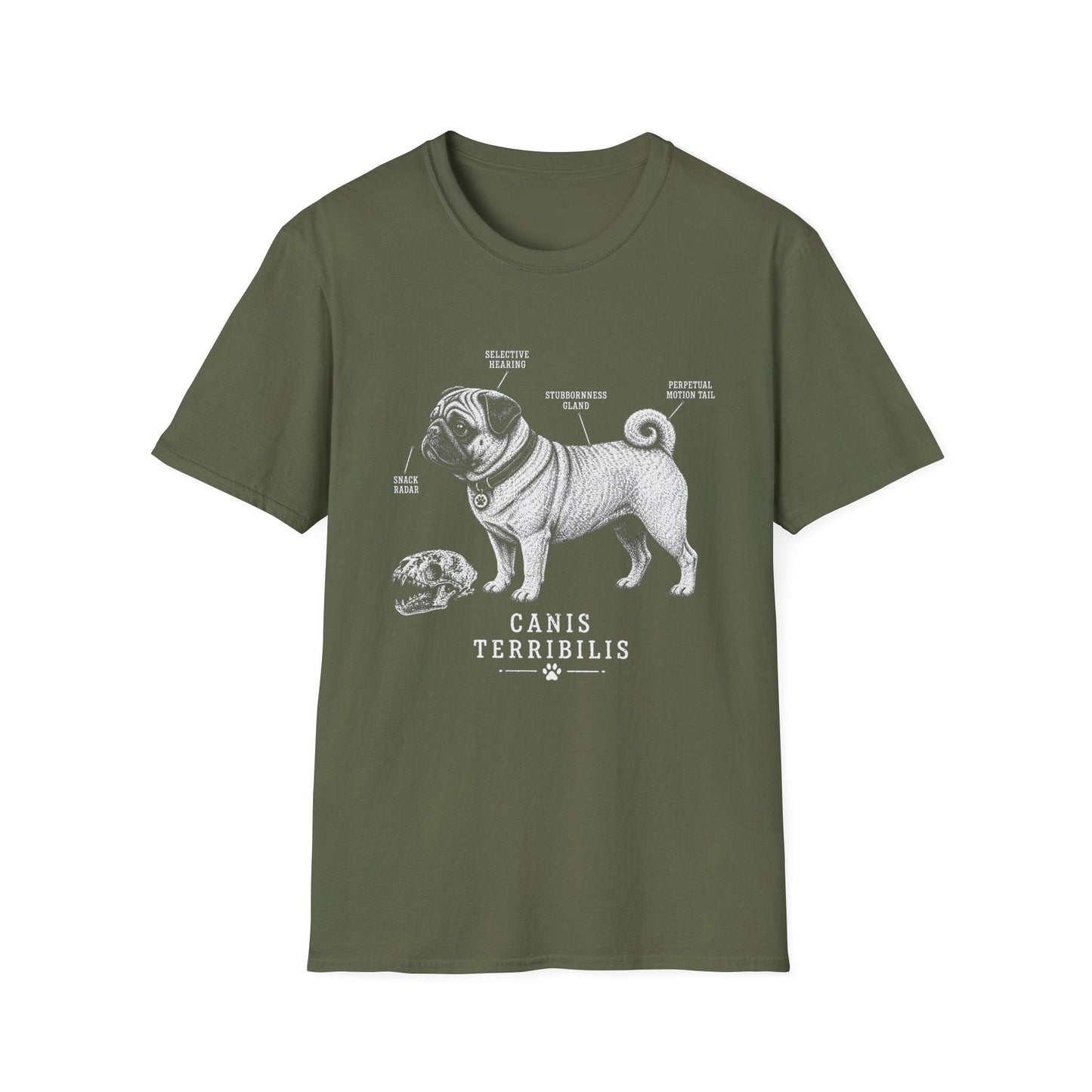 Anatomy Of A Pug Tee