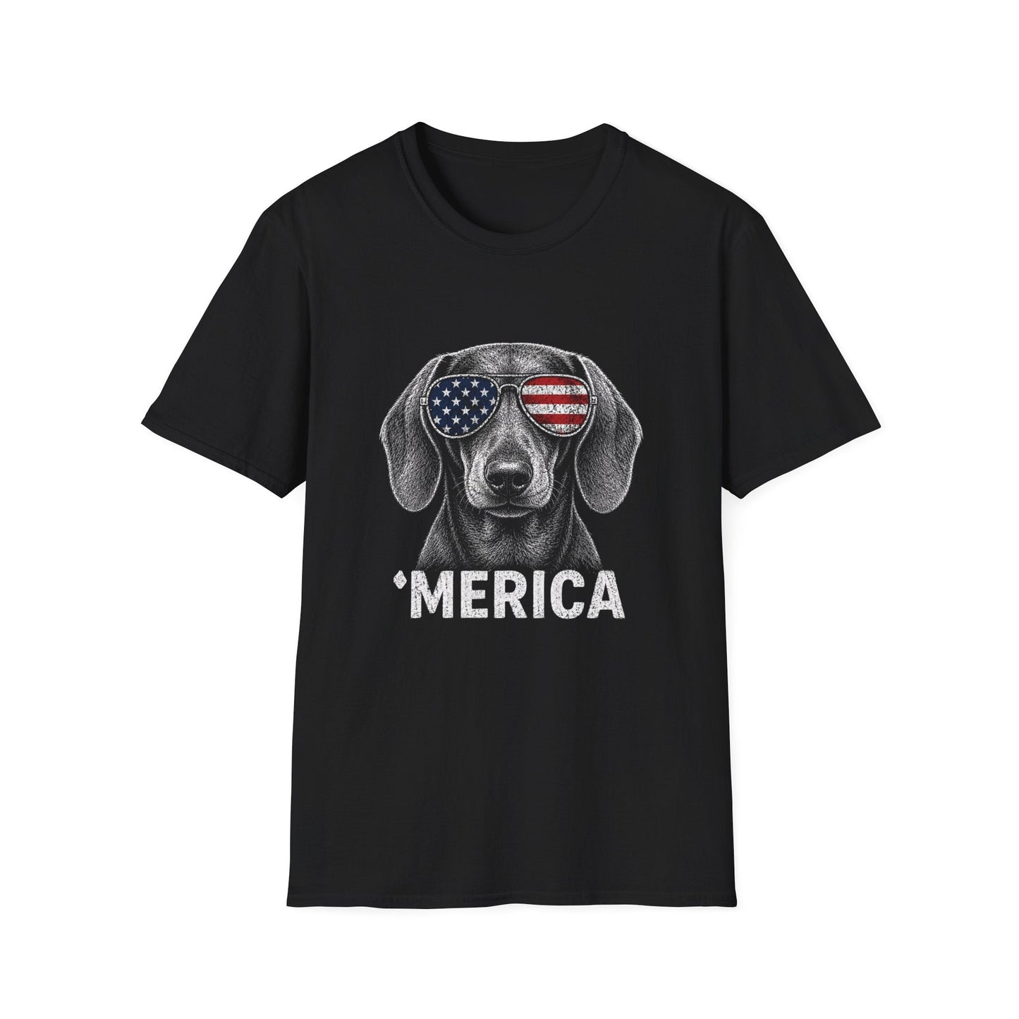 Dachshund Merica Tee