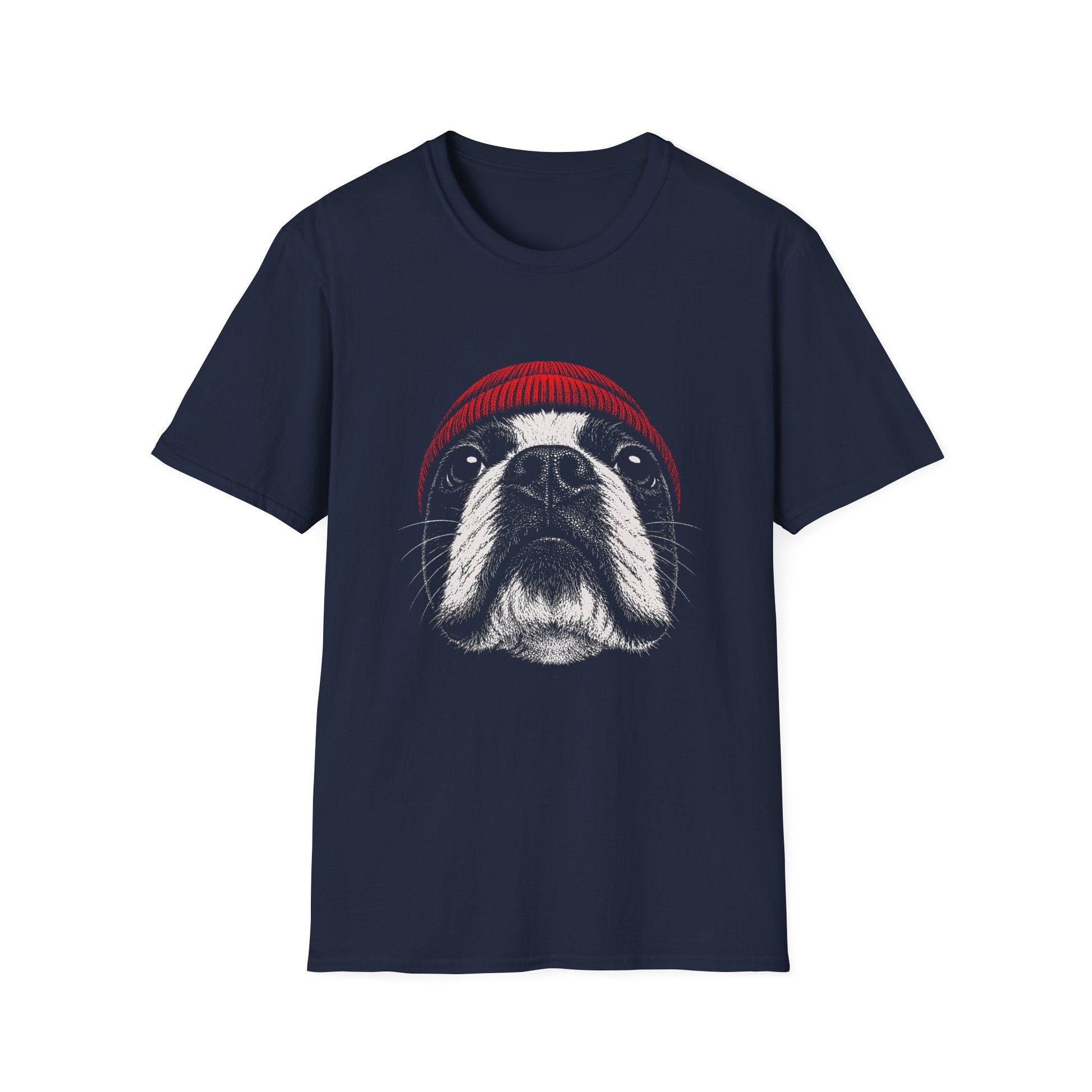 Red Hat Boston Terrier Tee