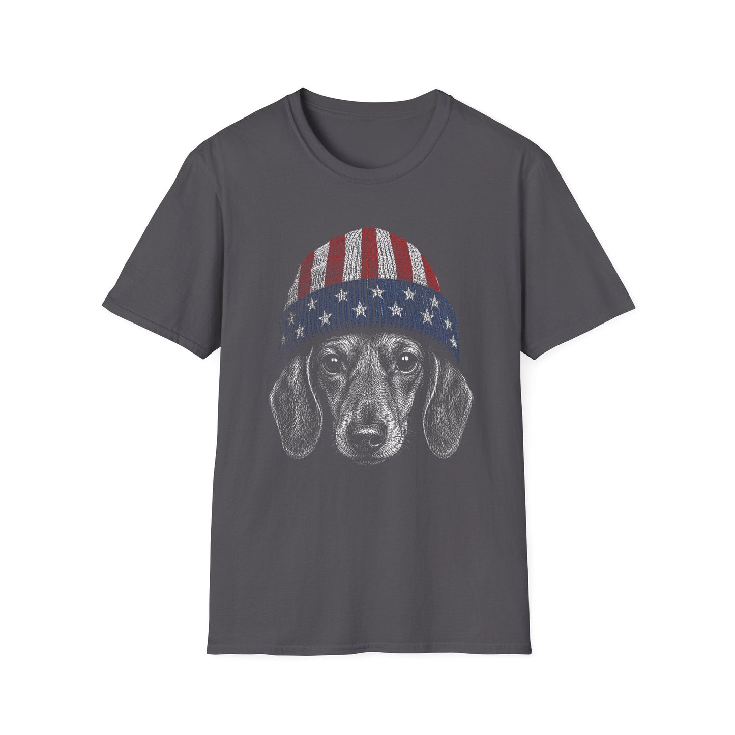 Dachshund USA Beanie Tee