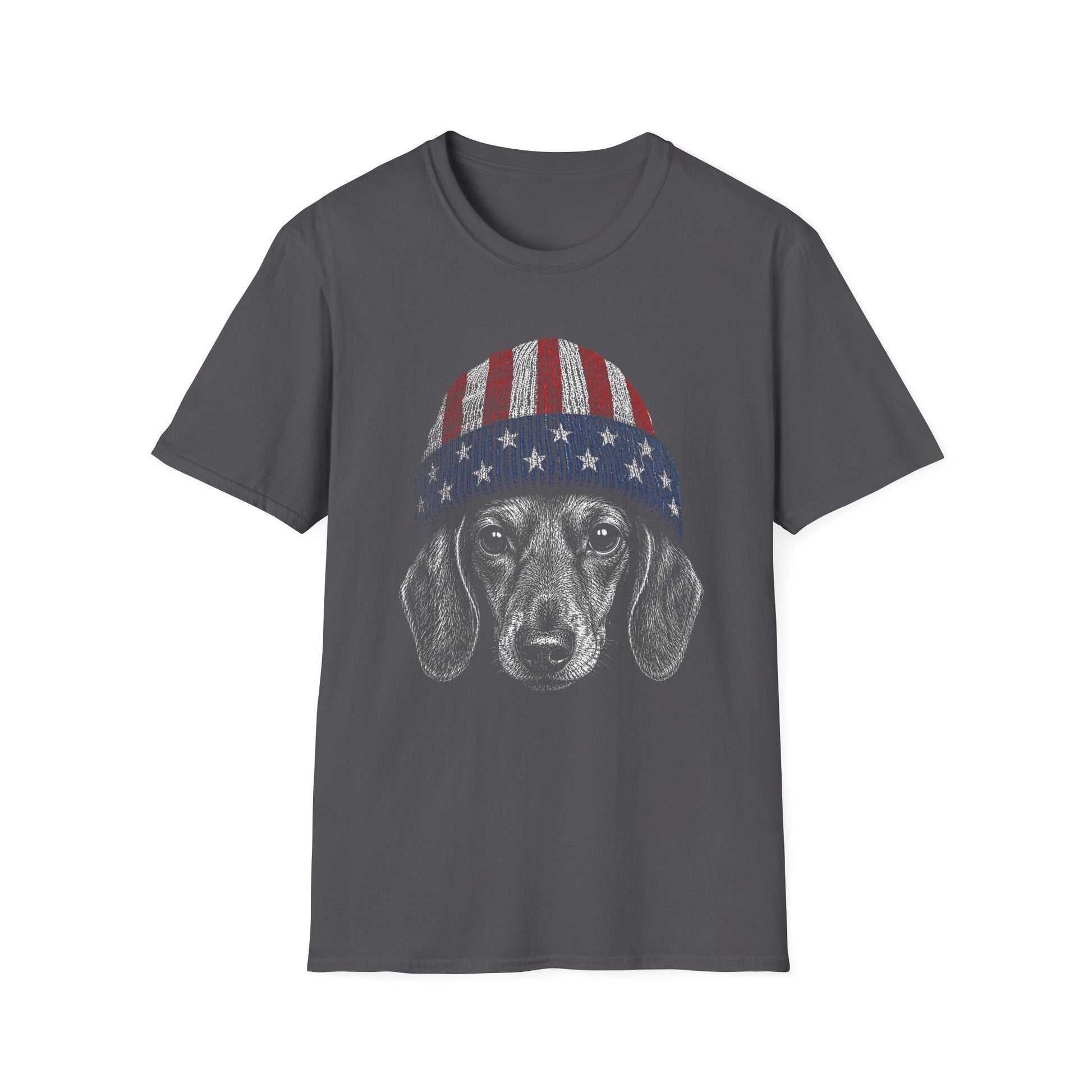 Dachshund USA Beanie Tee