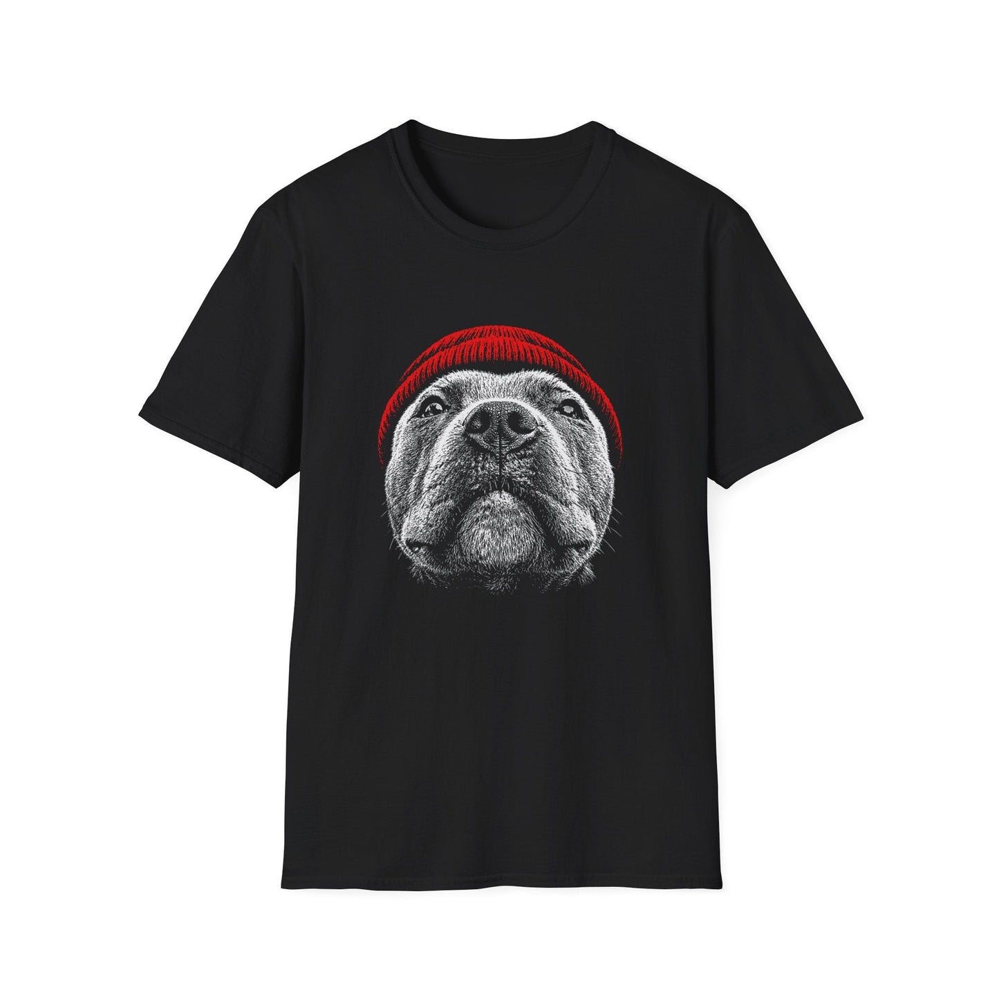 Red Hat Staffy Tee