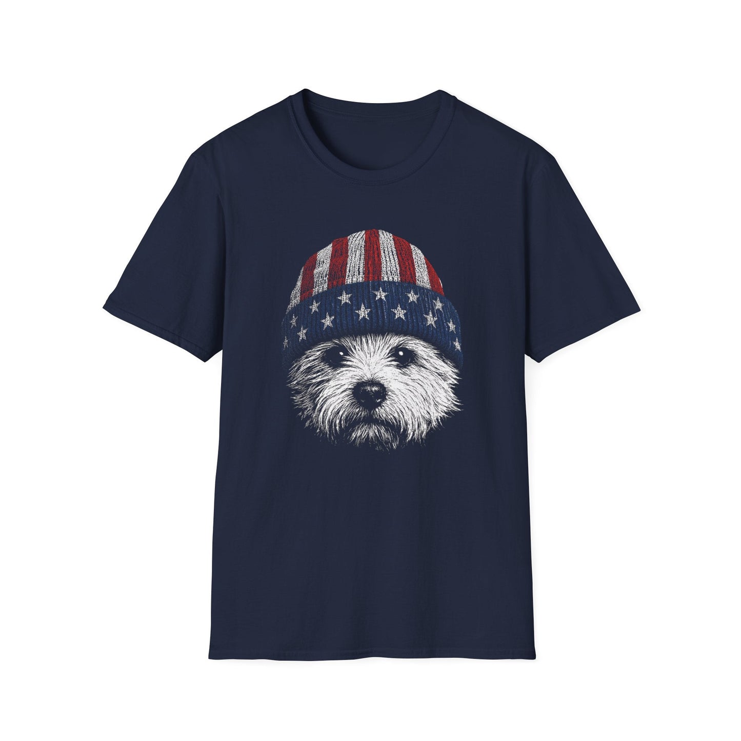 Westie USA Beanie Tee