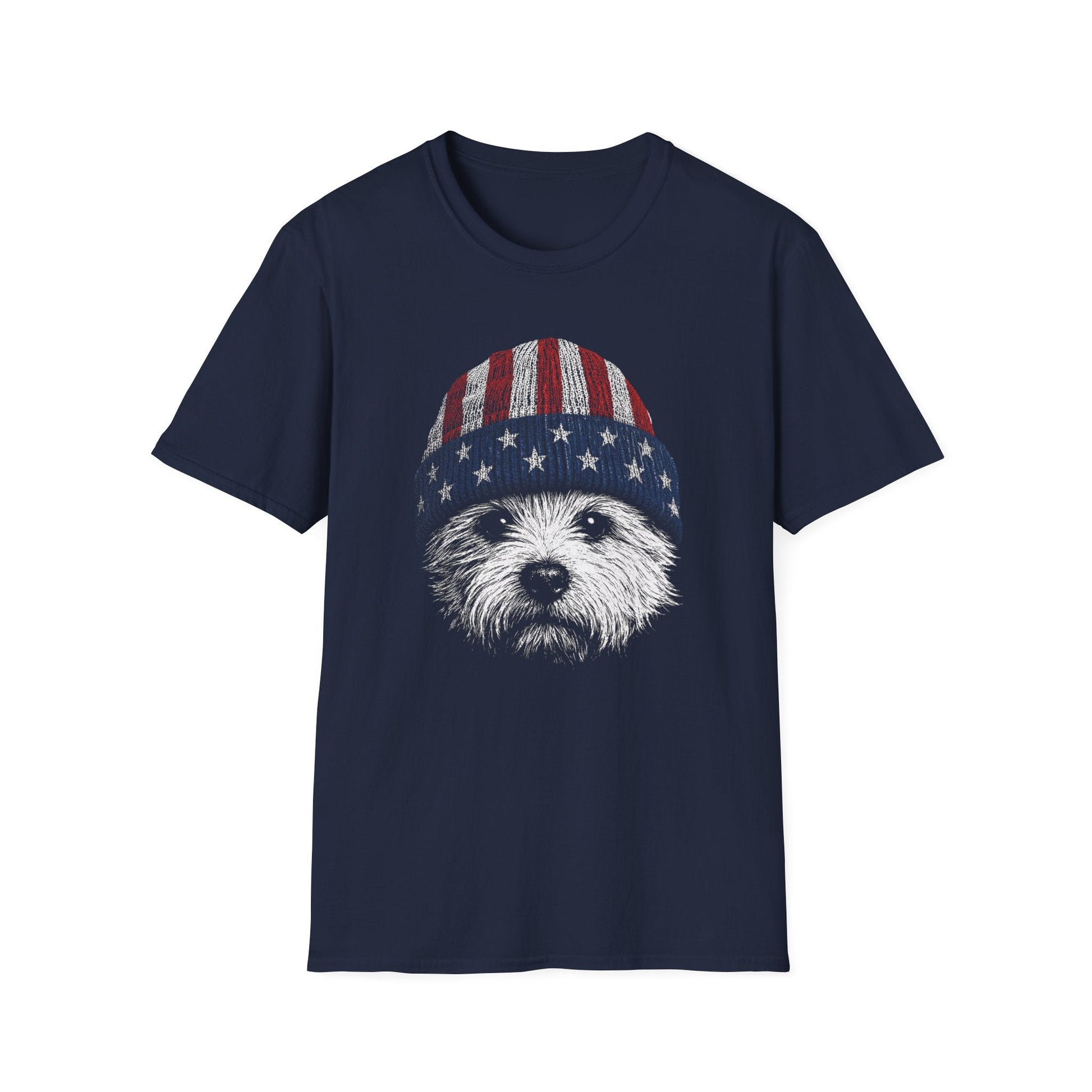 Westie USA Beanie Tee