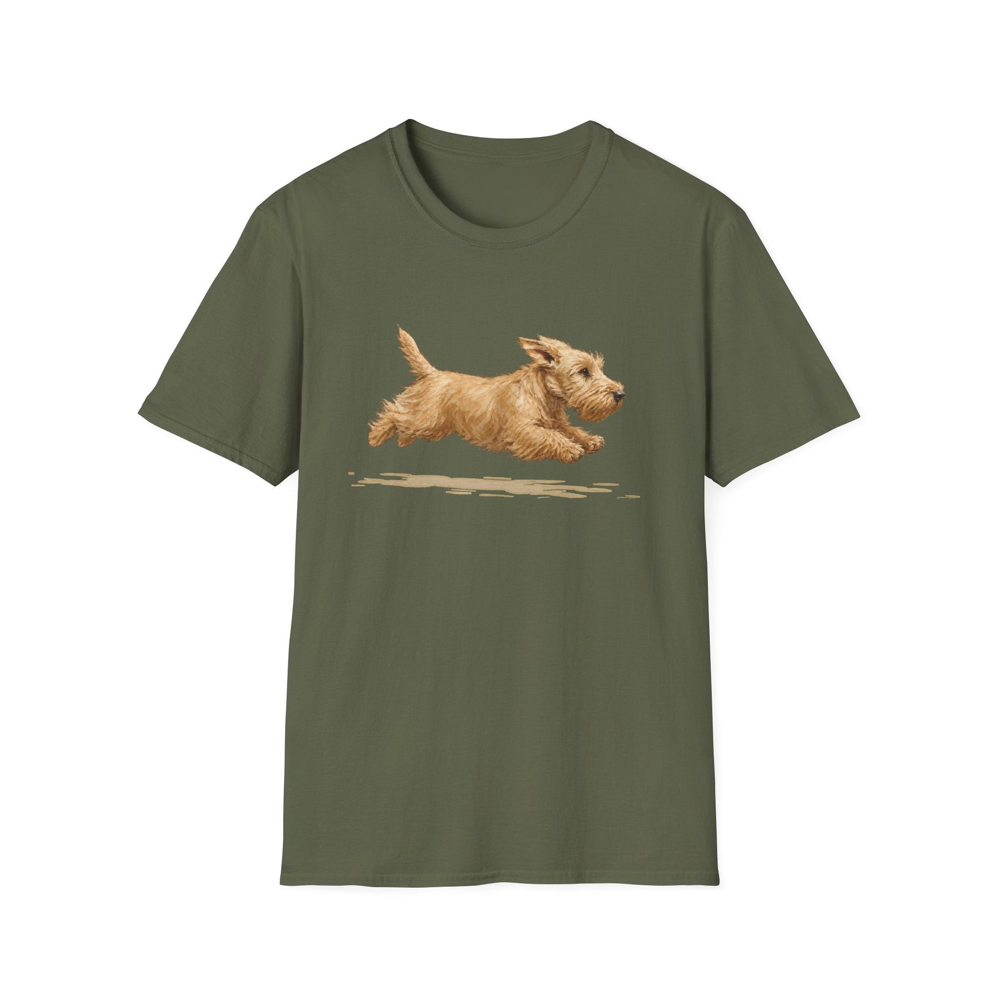 No Rest For The wheaten Scottish Terrier Tee