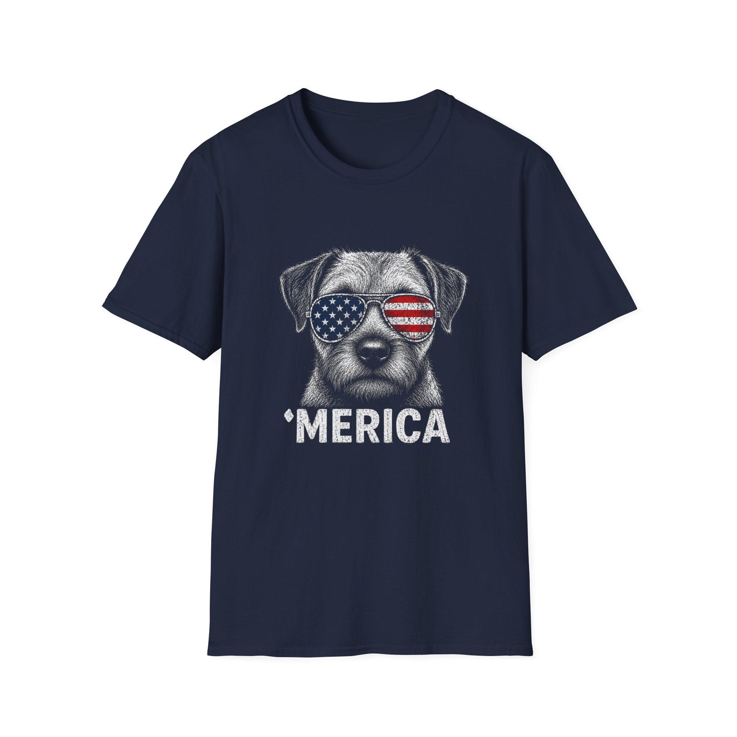 Border Terrier Merica Tee