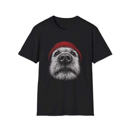 Red Hat Border Terrier Tee