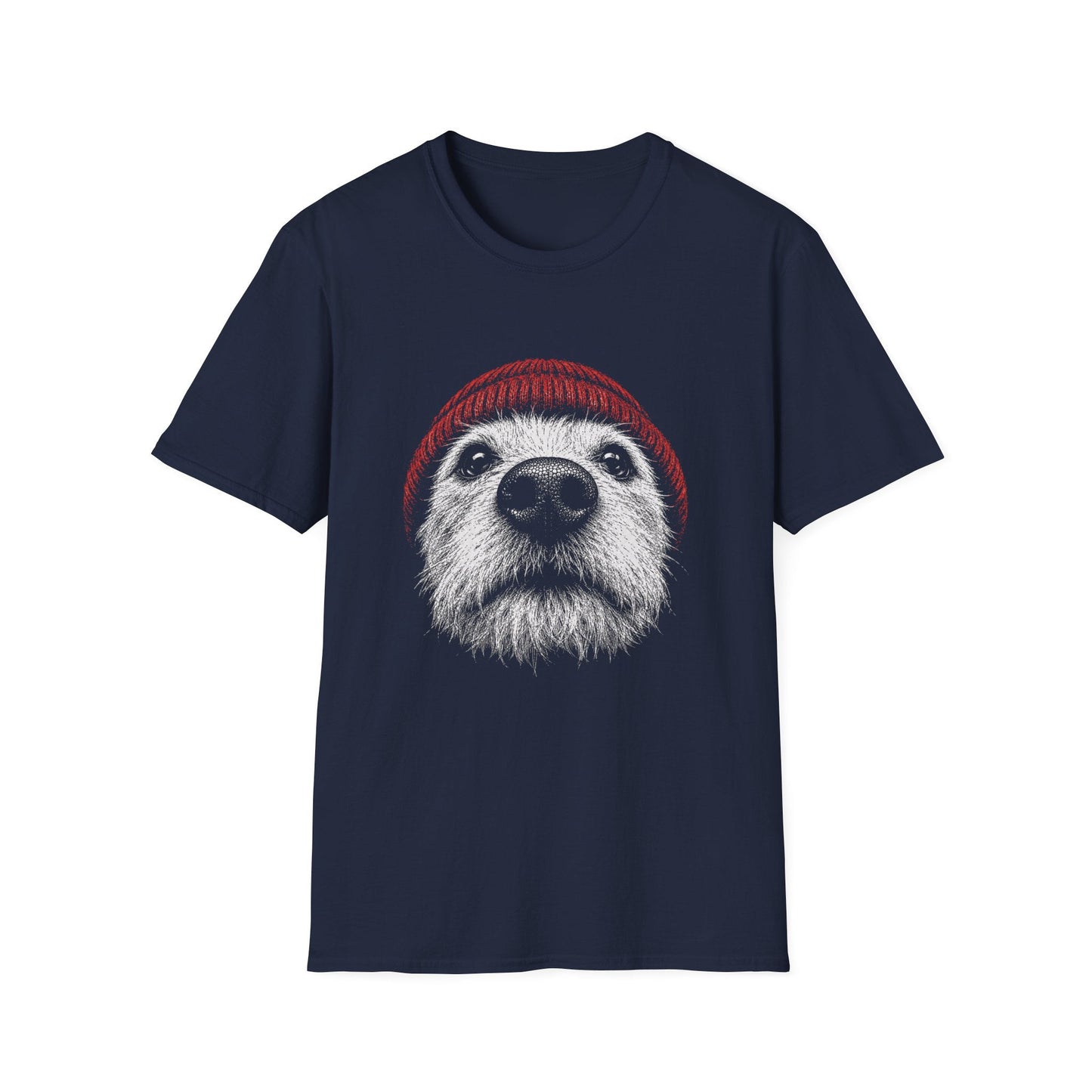Red Hat Parson Russell Terrier Tee