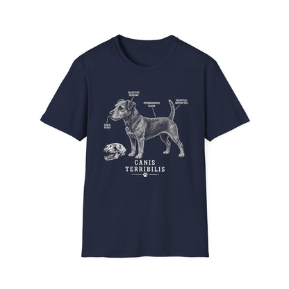 Anatomy Of A Patterdale Terrier Tee