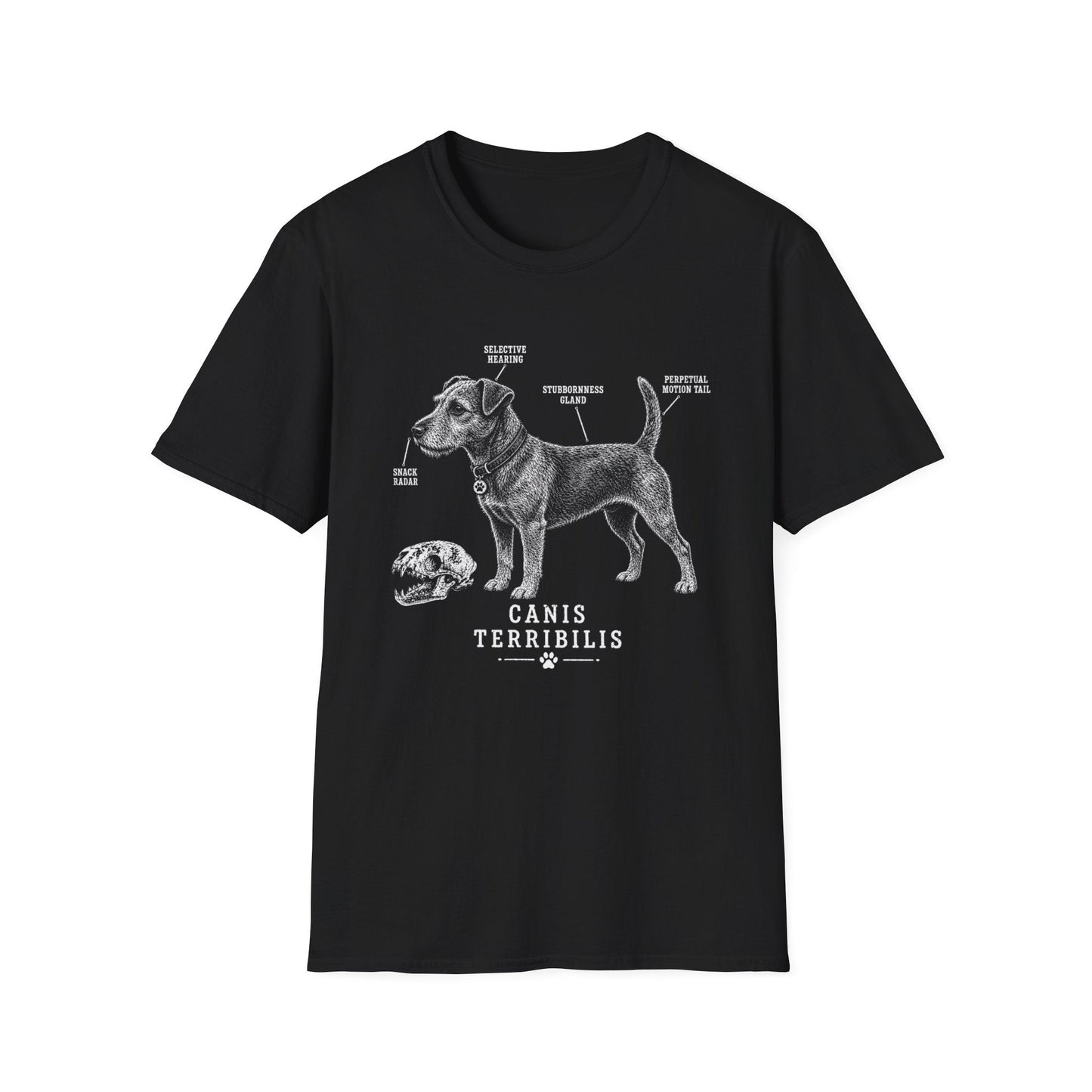 Anatomy Of A Patterdale Terrier Tee