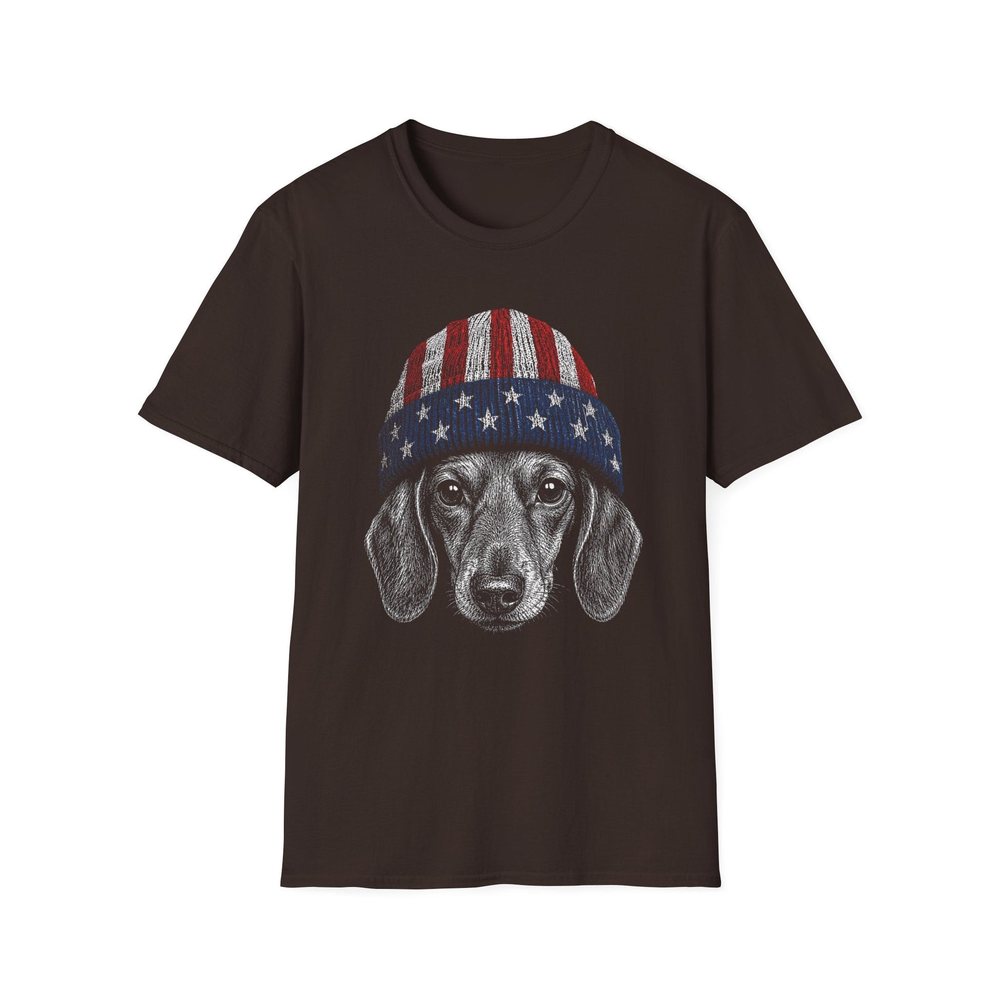 Dachshund USA Beanie Tee