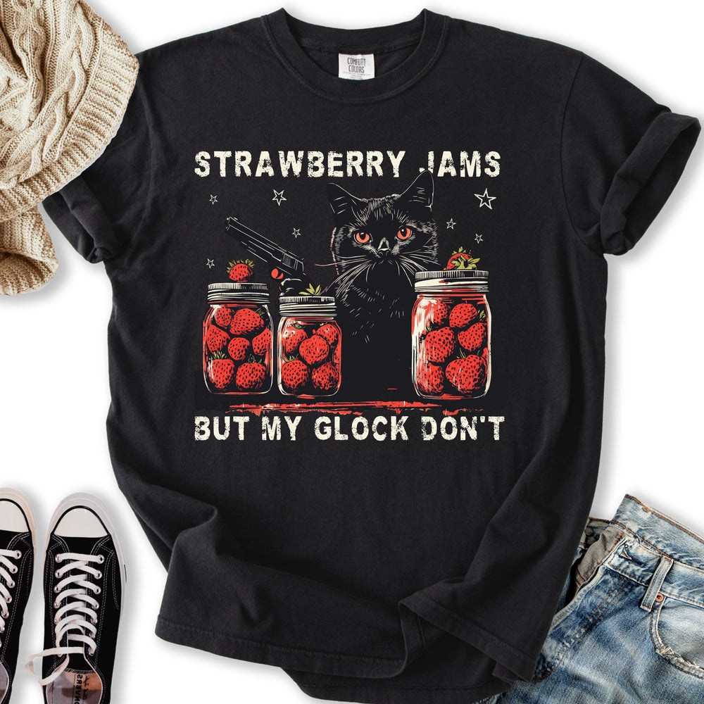Strawberry Jams Relaxed Tee