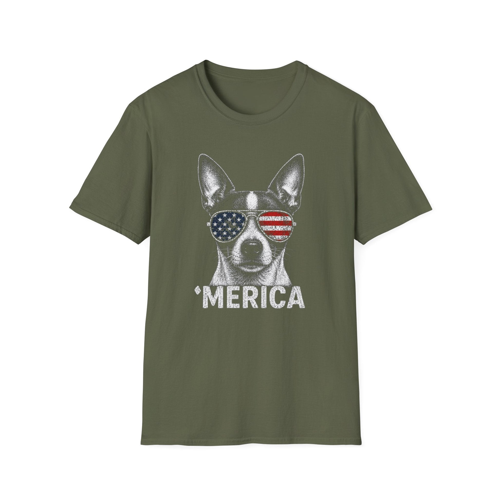 Rat Terrier Merica Tee