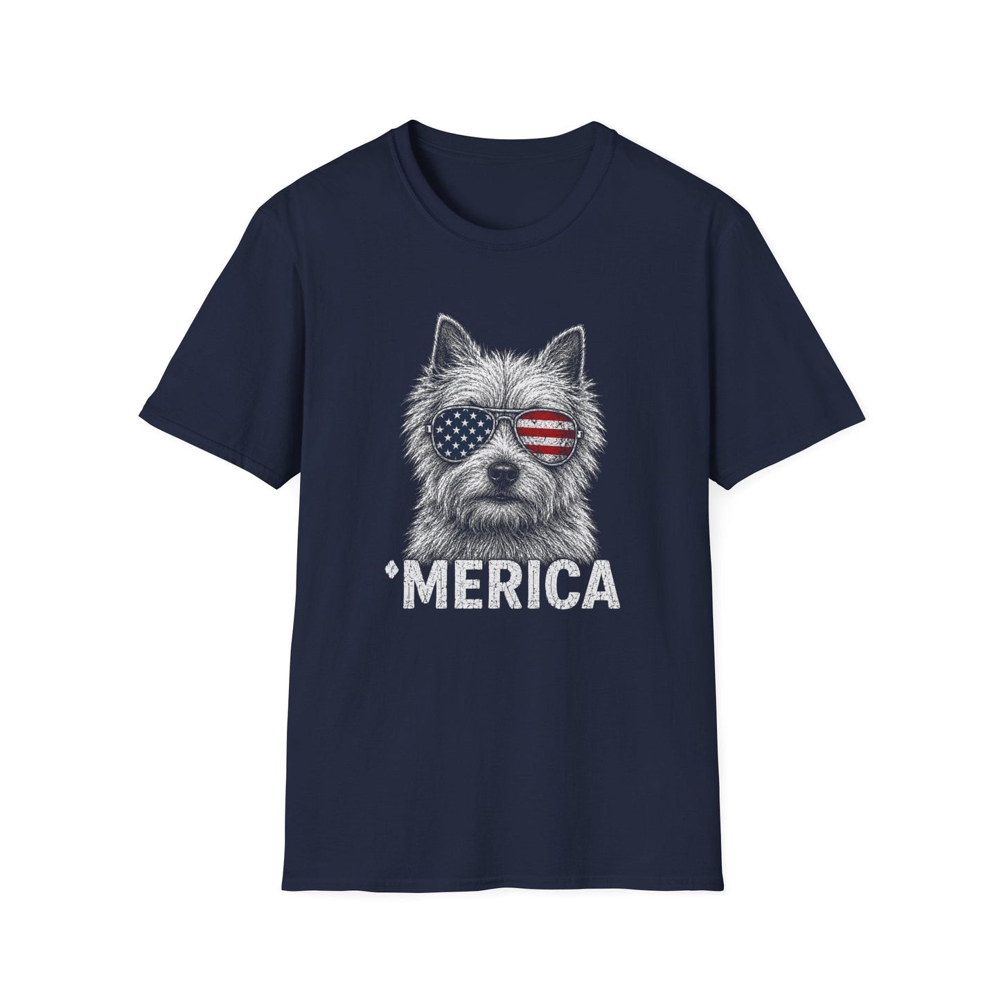 Norwich Terrier Merica Tee