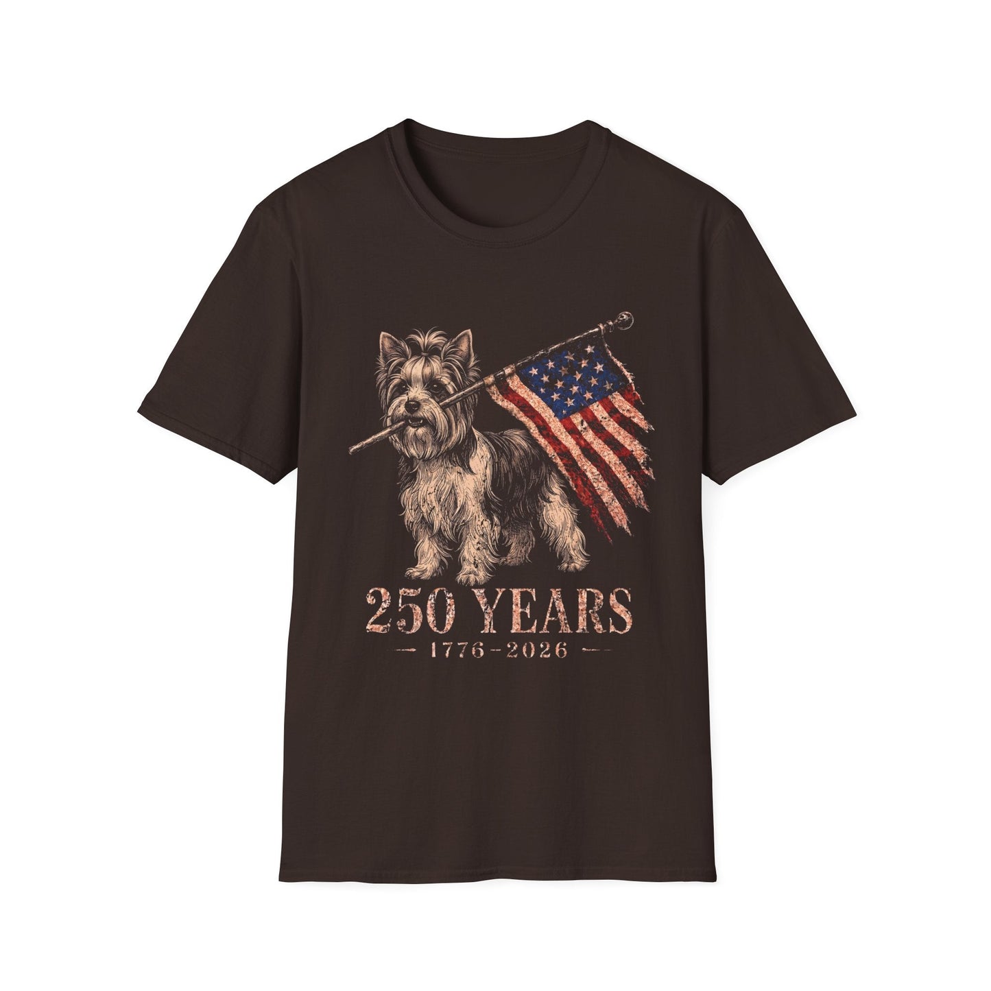 Biewer Terrier USA 250 Years Tee