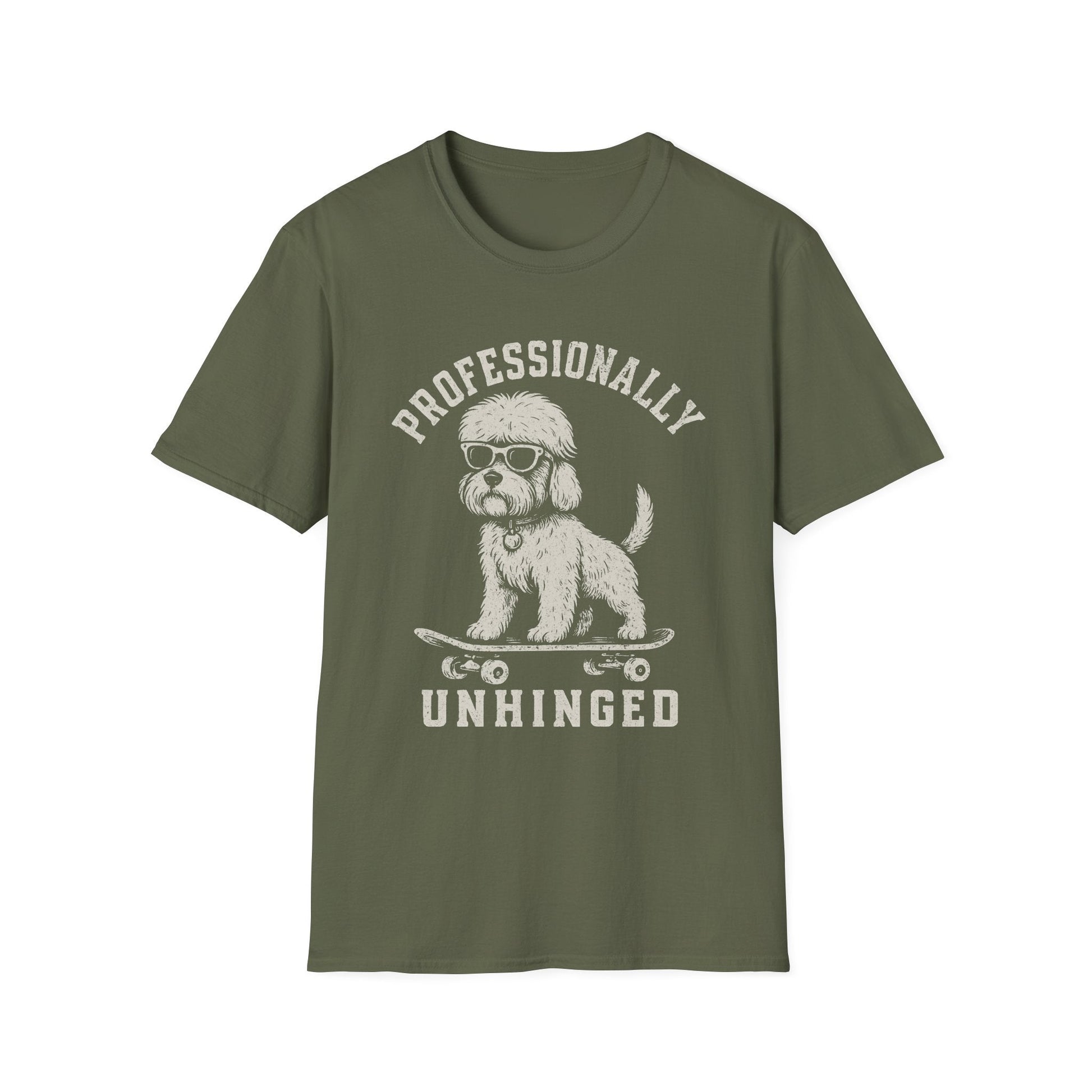 Skateboard Dandie Dinmont Terrier Tee