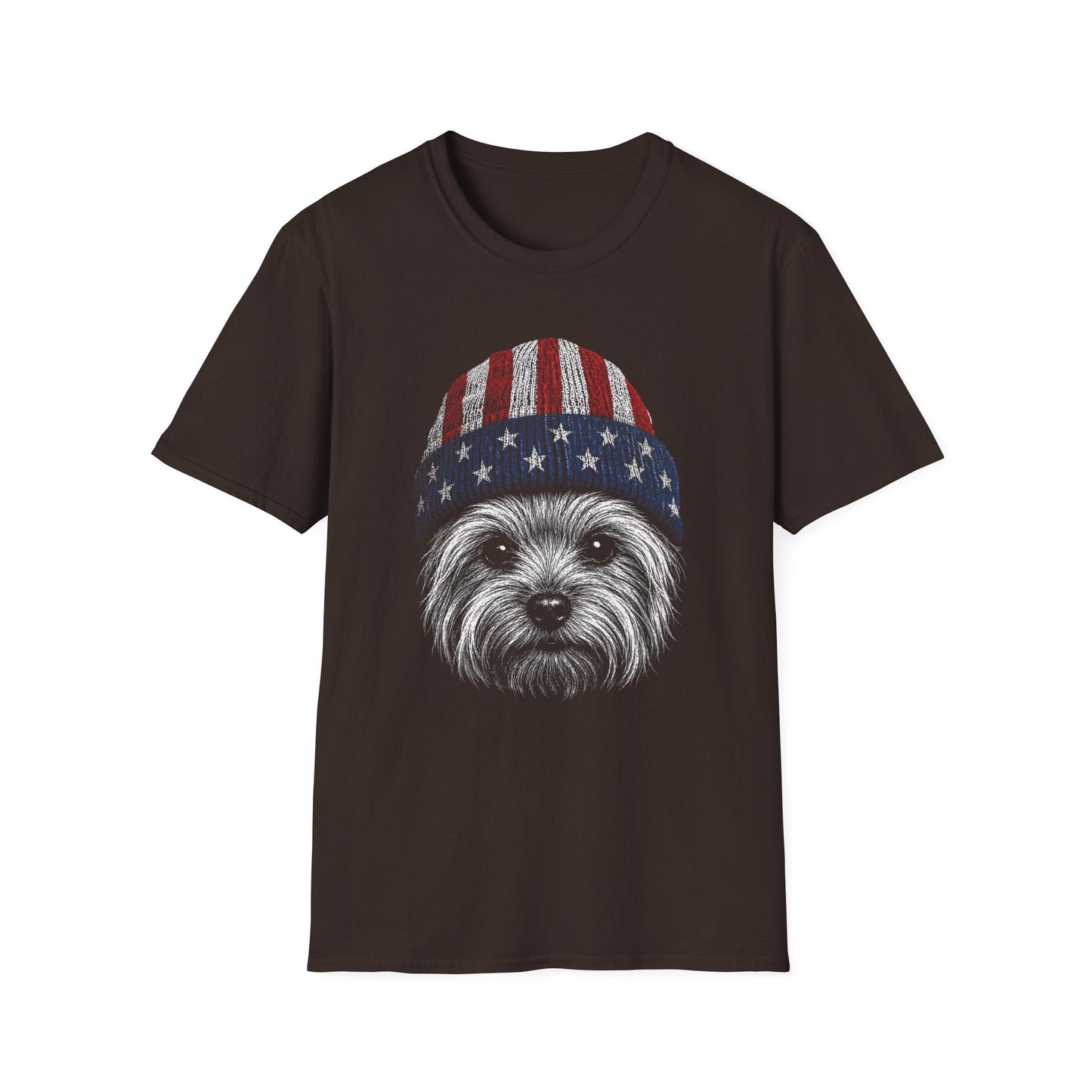 Yorkshire Terrier USA Beanie Tee