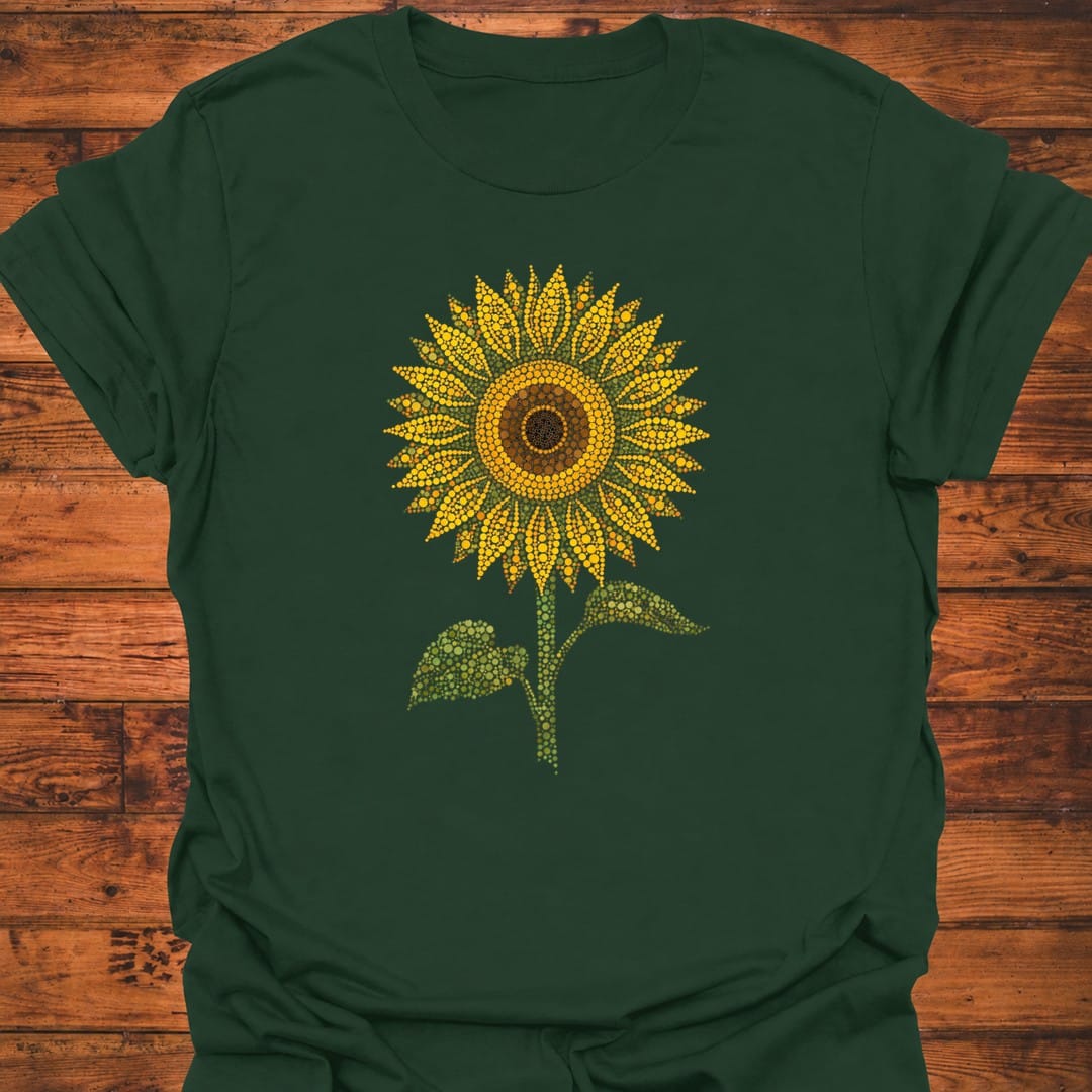 Dotted Sunflower T-Shirt