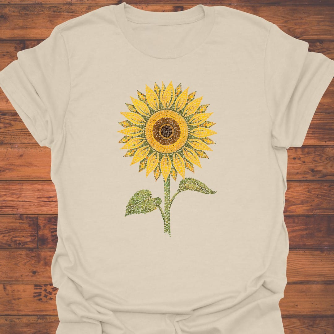 Dotted Sunflower T-Shirt