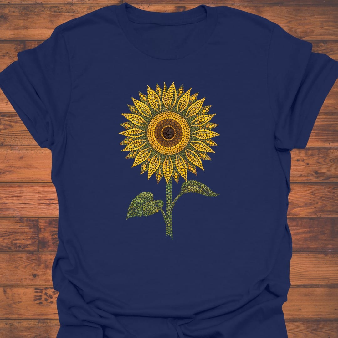 Dotted Sunflower T-Shirt
