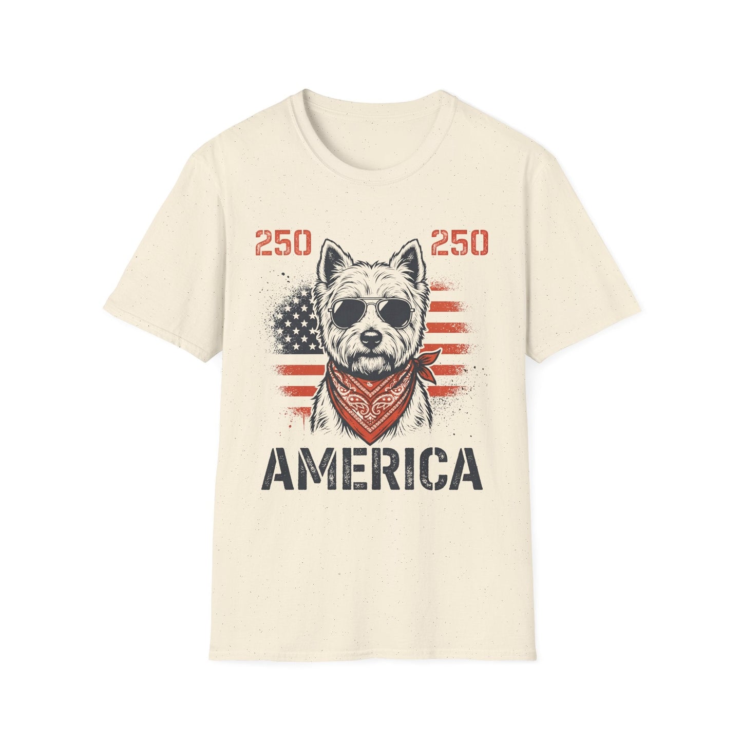 West Highland Terrier America 250 Tee