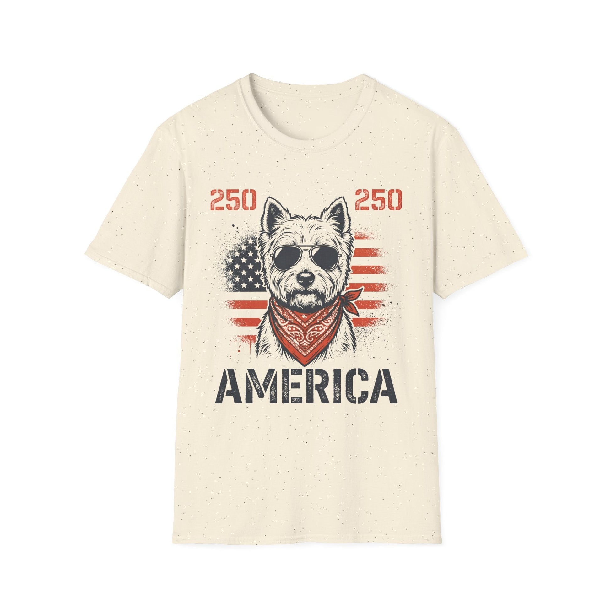 West Highland Terrier America 250 Tee