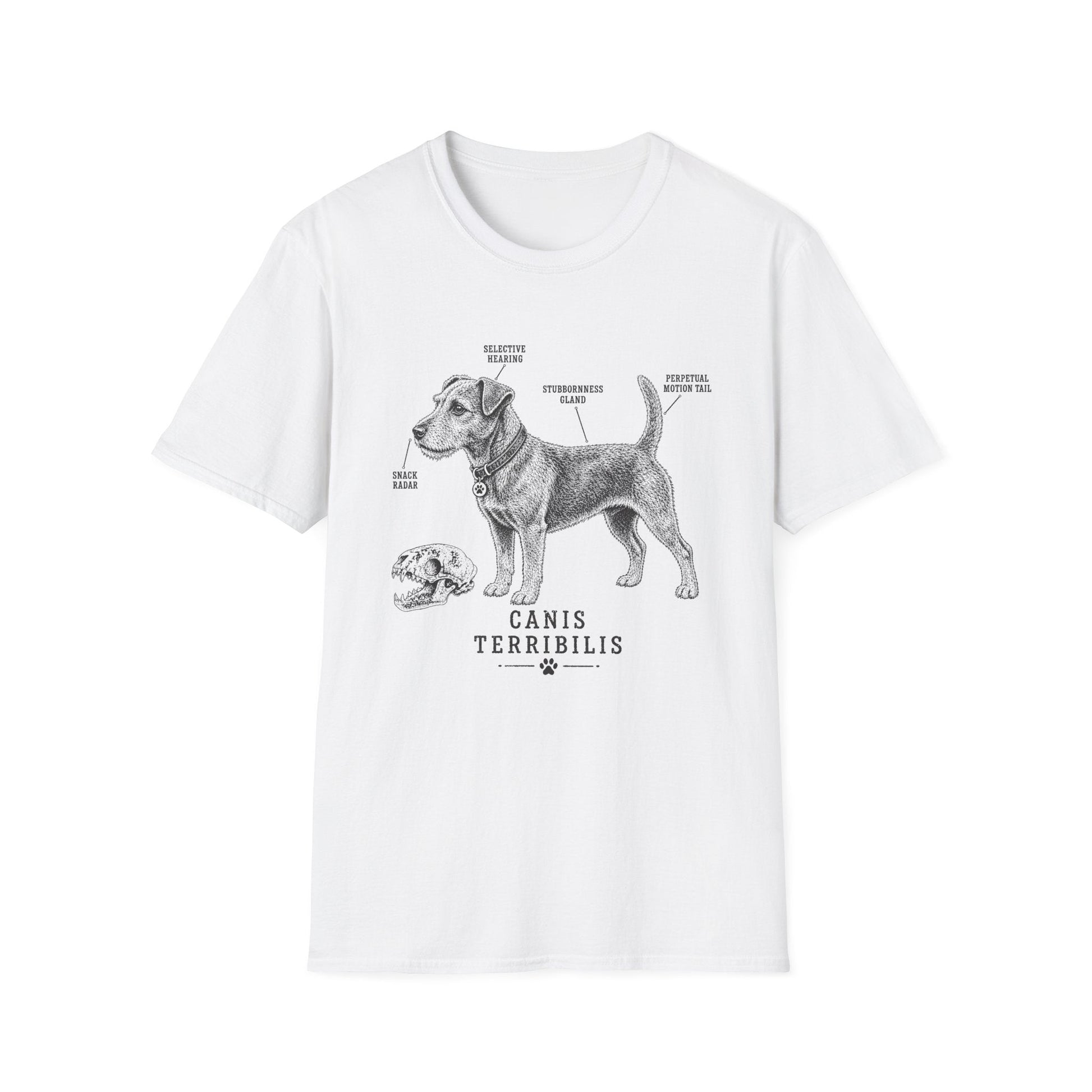Anatomy Of A Patterdale Terrier Tee