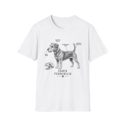 Anatomy Of A Patterdale Terrier Tee