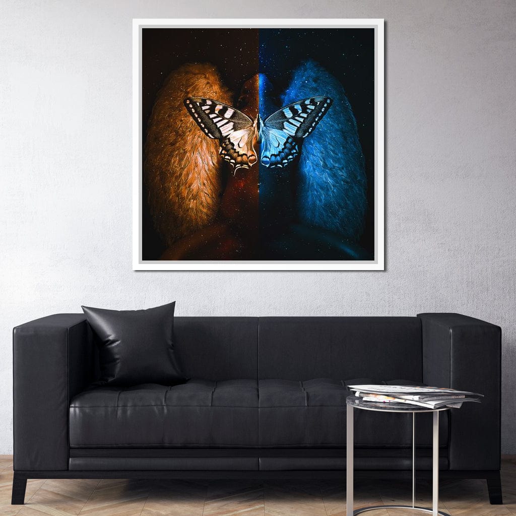 Exotic Angel Canvas Wall Art