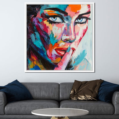 Janice Portrait Canvas Wall Art