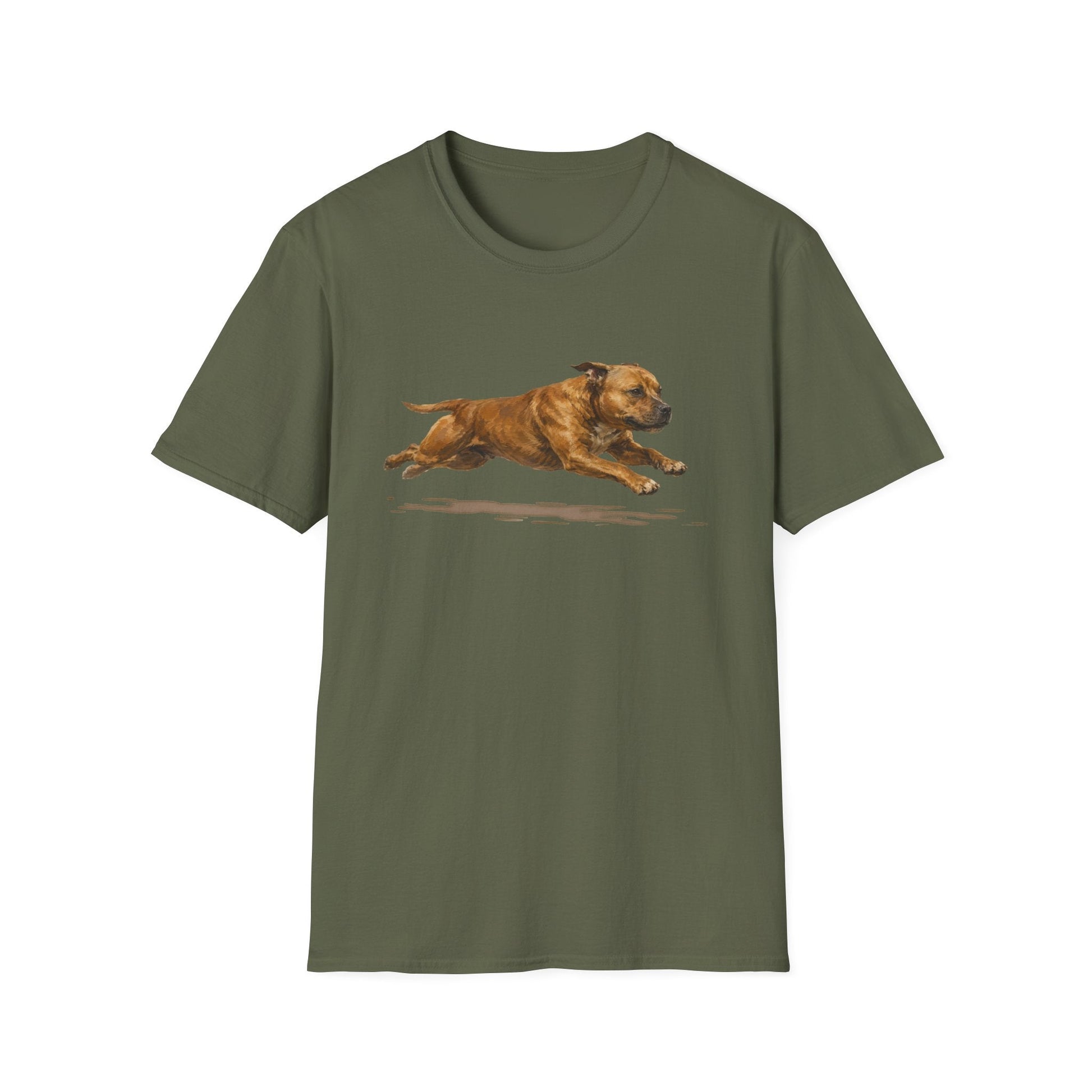 No Rest For The Staff Terrier Tee