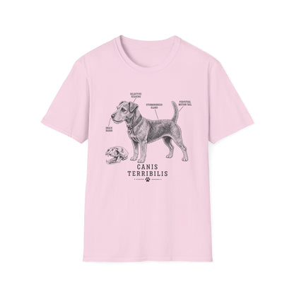 Anatomy Of A Patterdale Terrier Tee