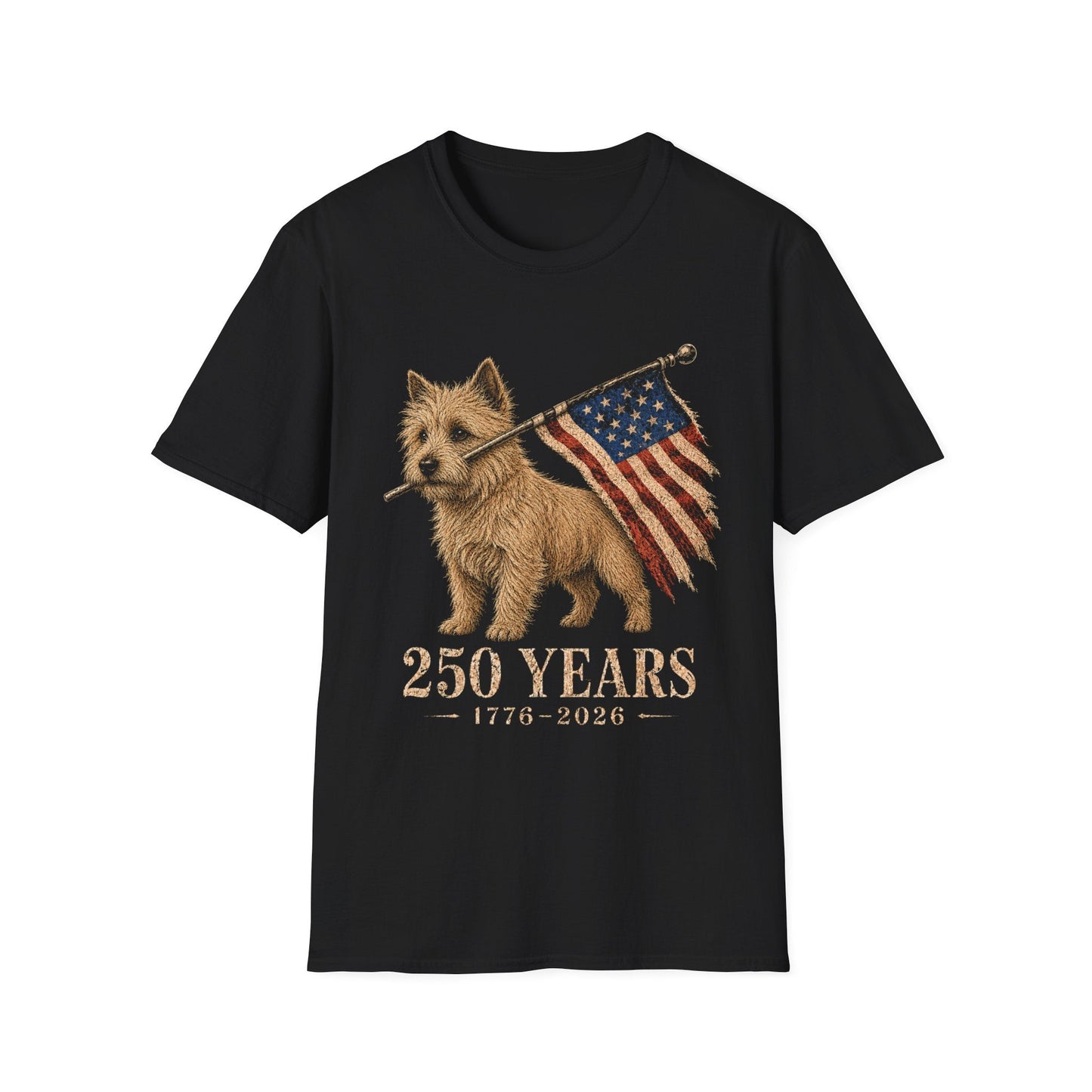 Cairn Terrier USA 250 Years Tee