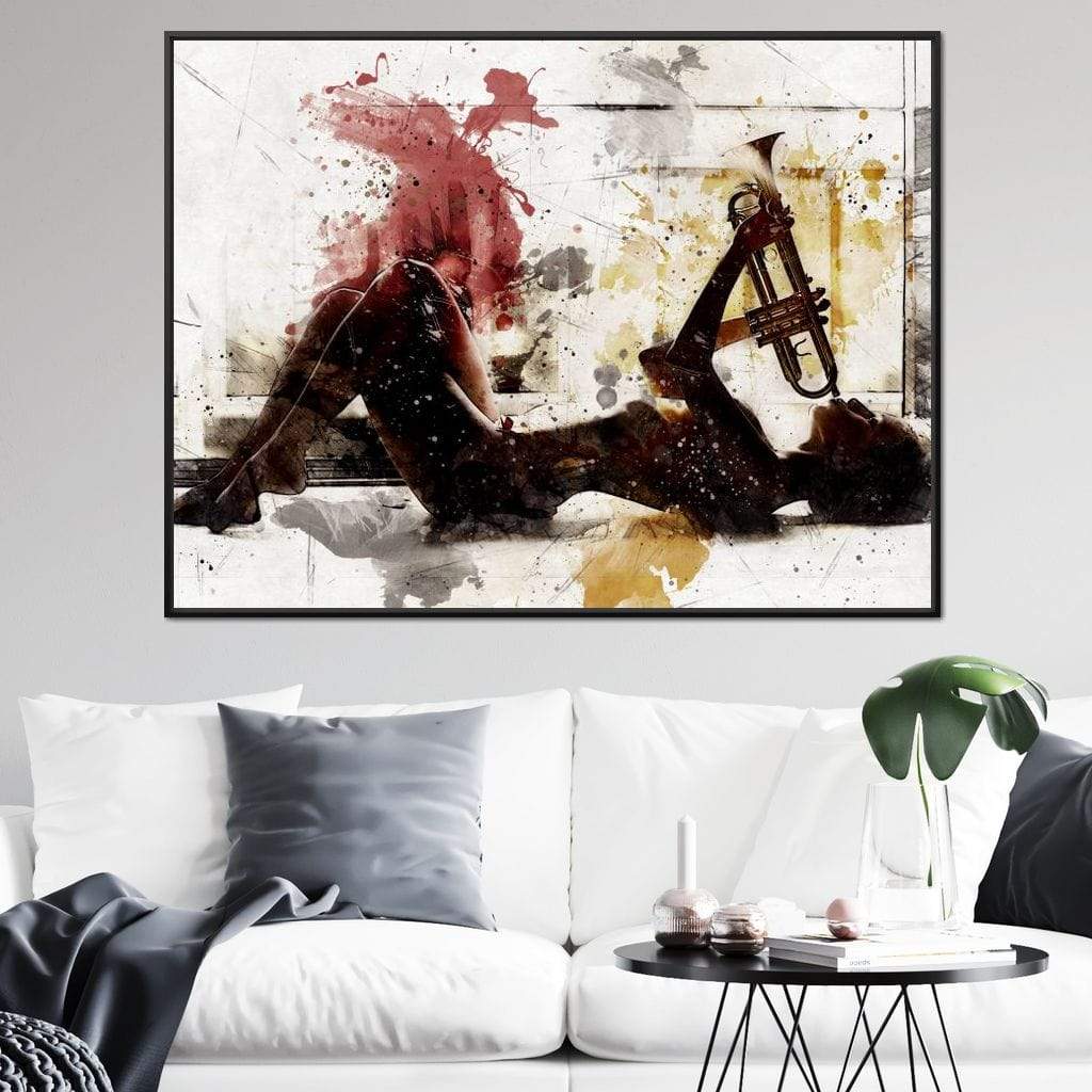Sexy Sounds Canvas Wall Art