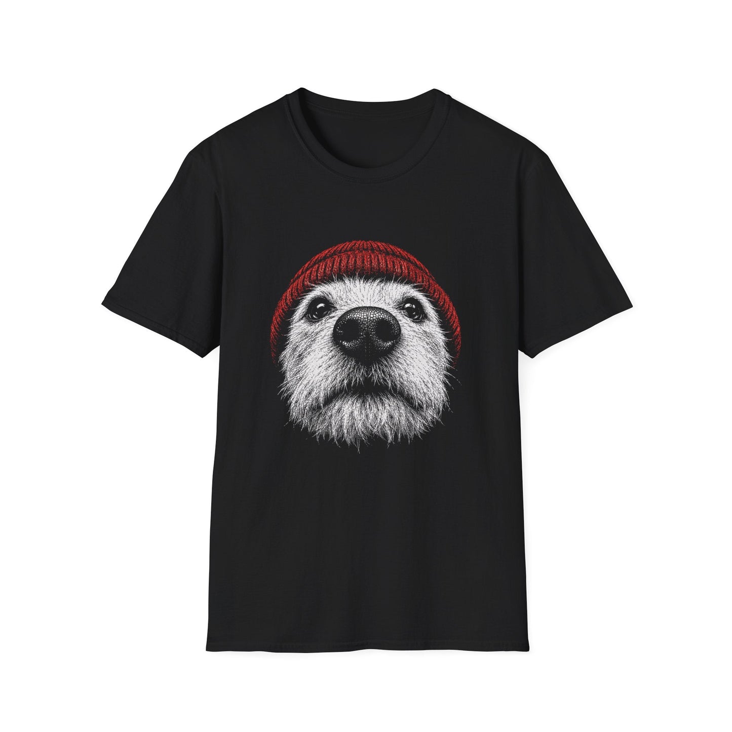 Red Hat Parson Russell Terrier Tee