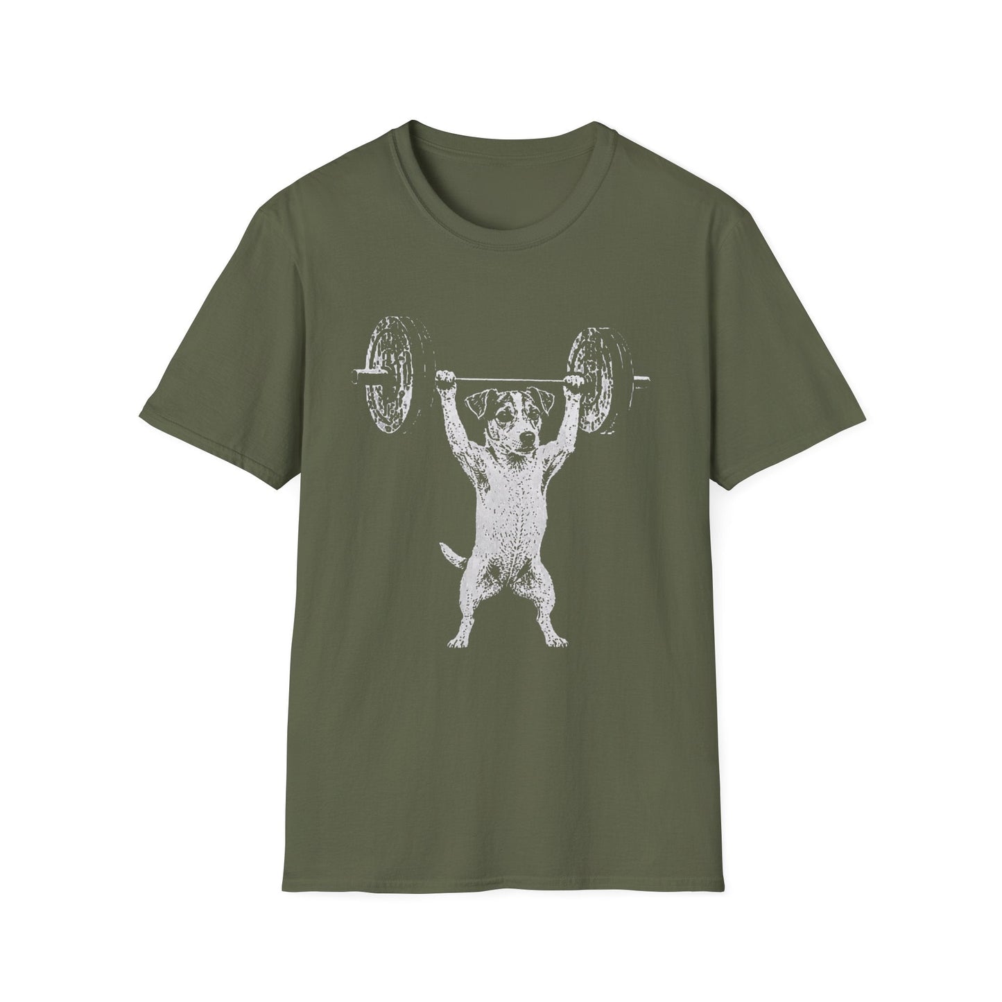 Jack Russell Powerlifting Tee