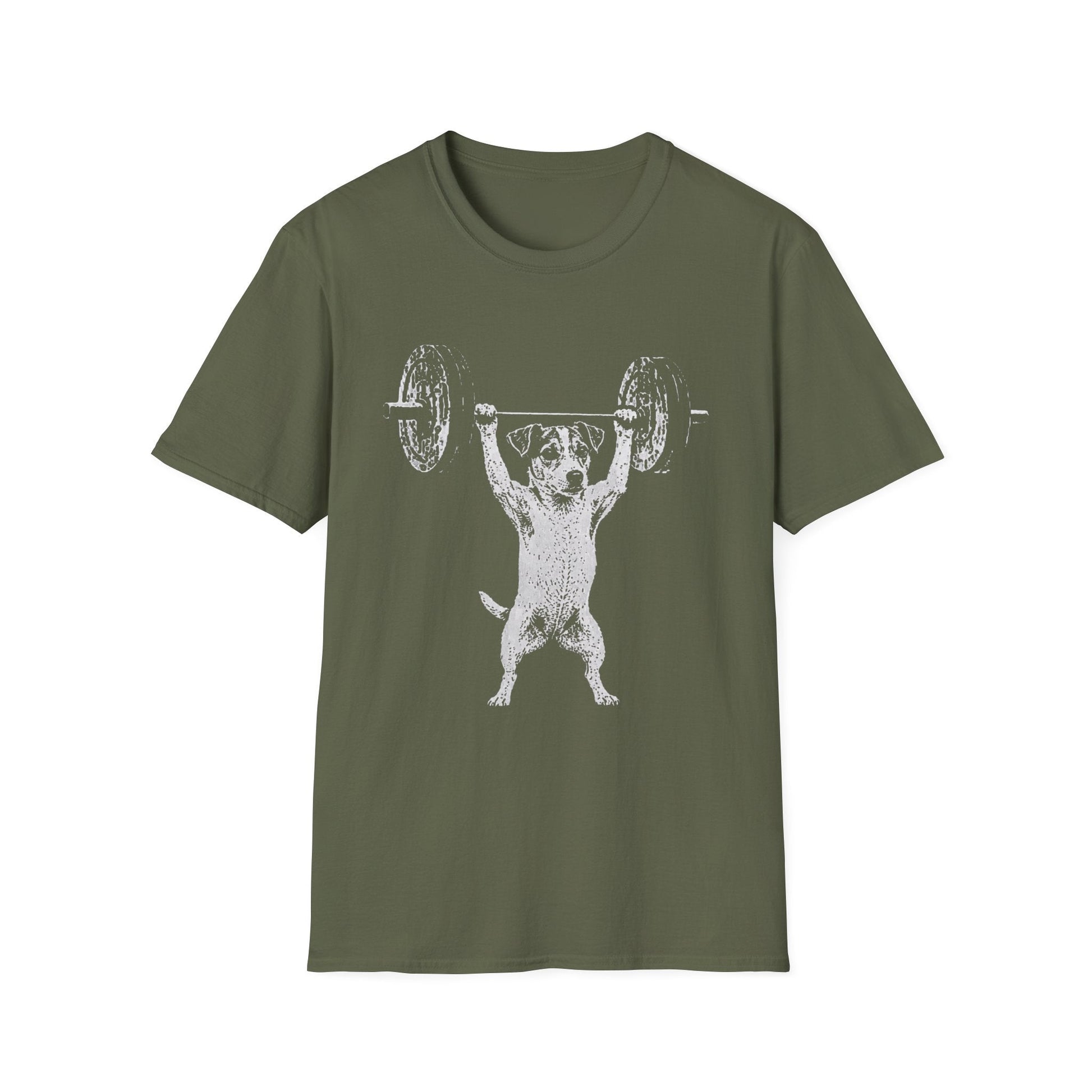 Jack Russell Powerlifting Tee