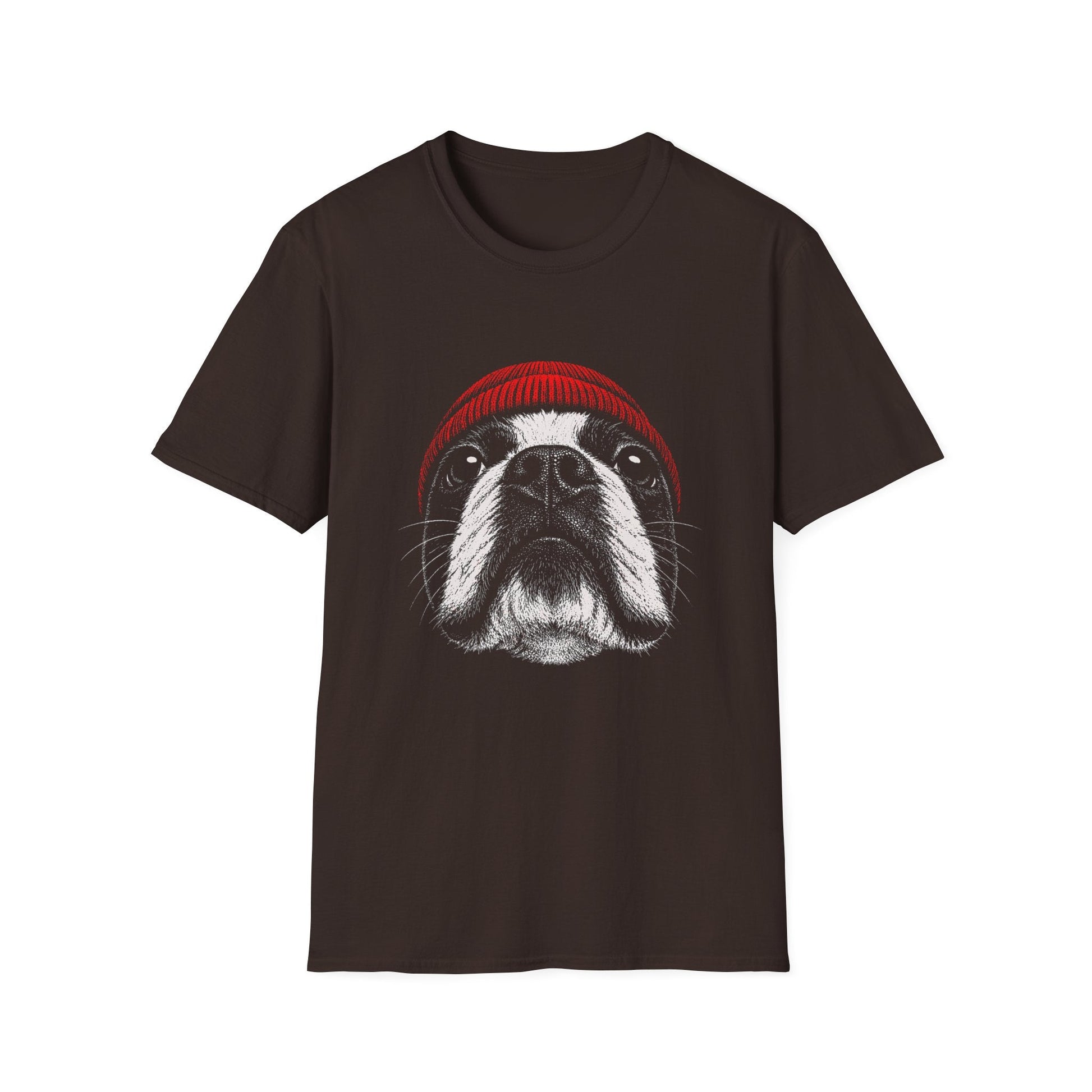 Red Hat Boston Terrier Tee