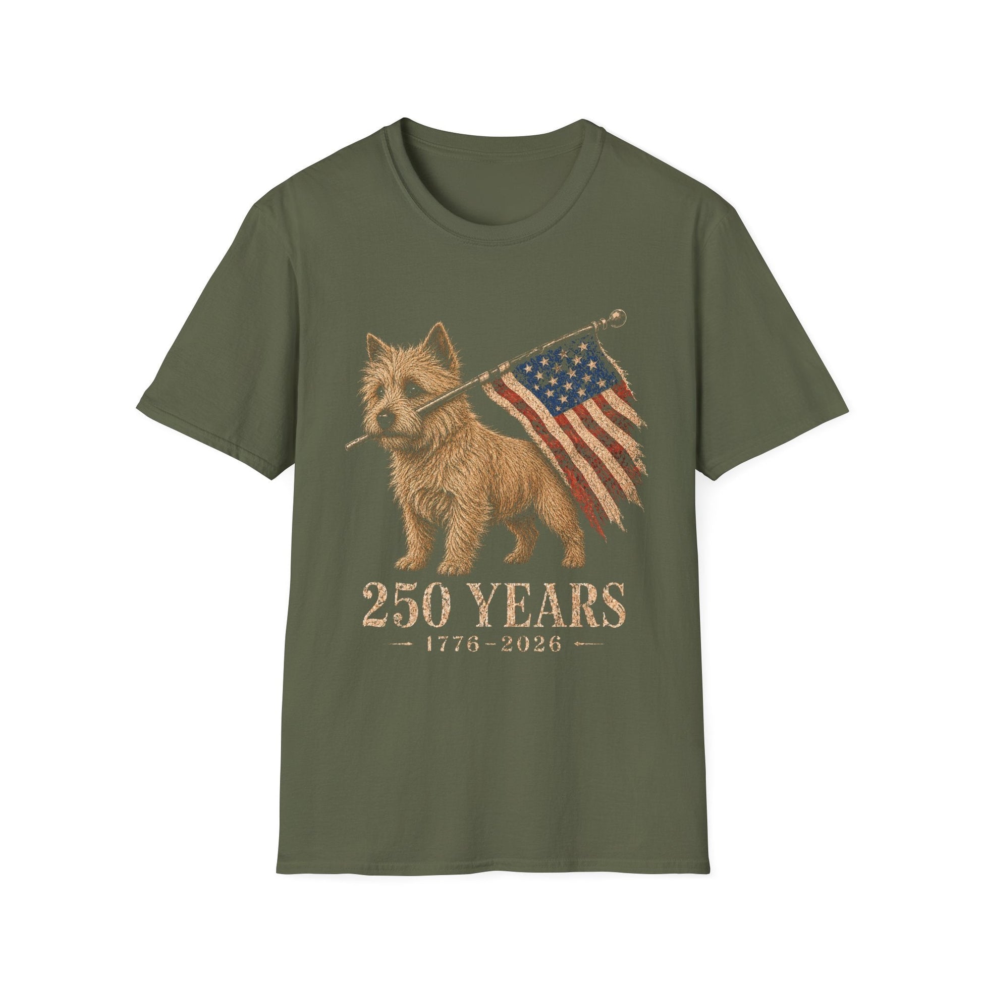 Cairn Terrier USA 250 Years Tee