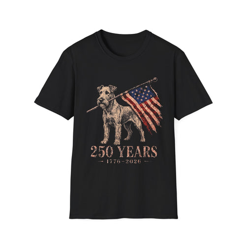 Irish Terrier USA 250 Years Tee
