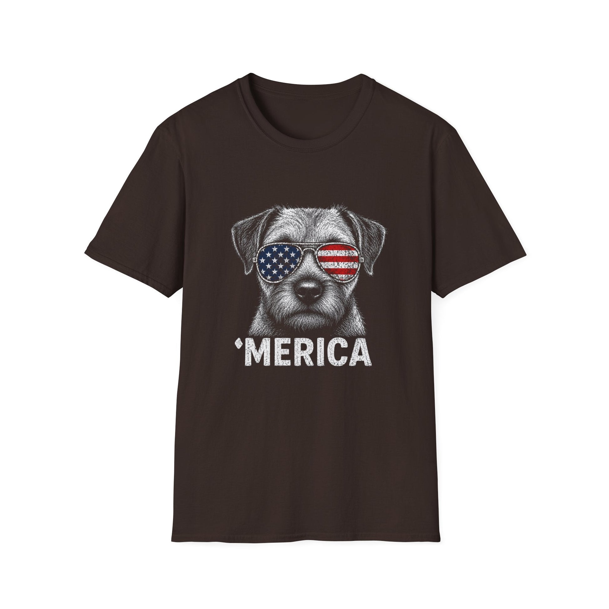 Border Terrier Merica Tee