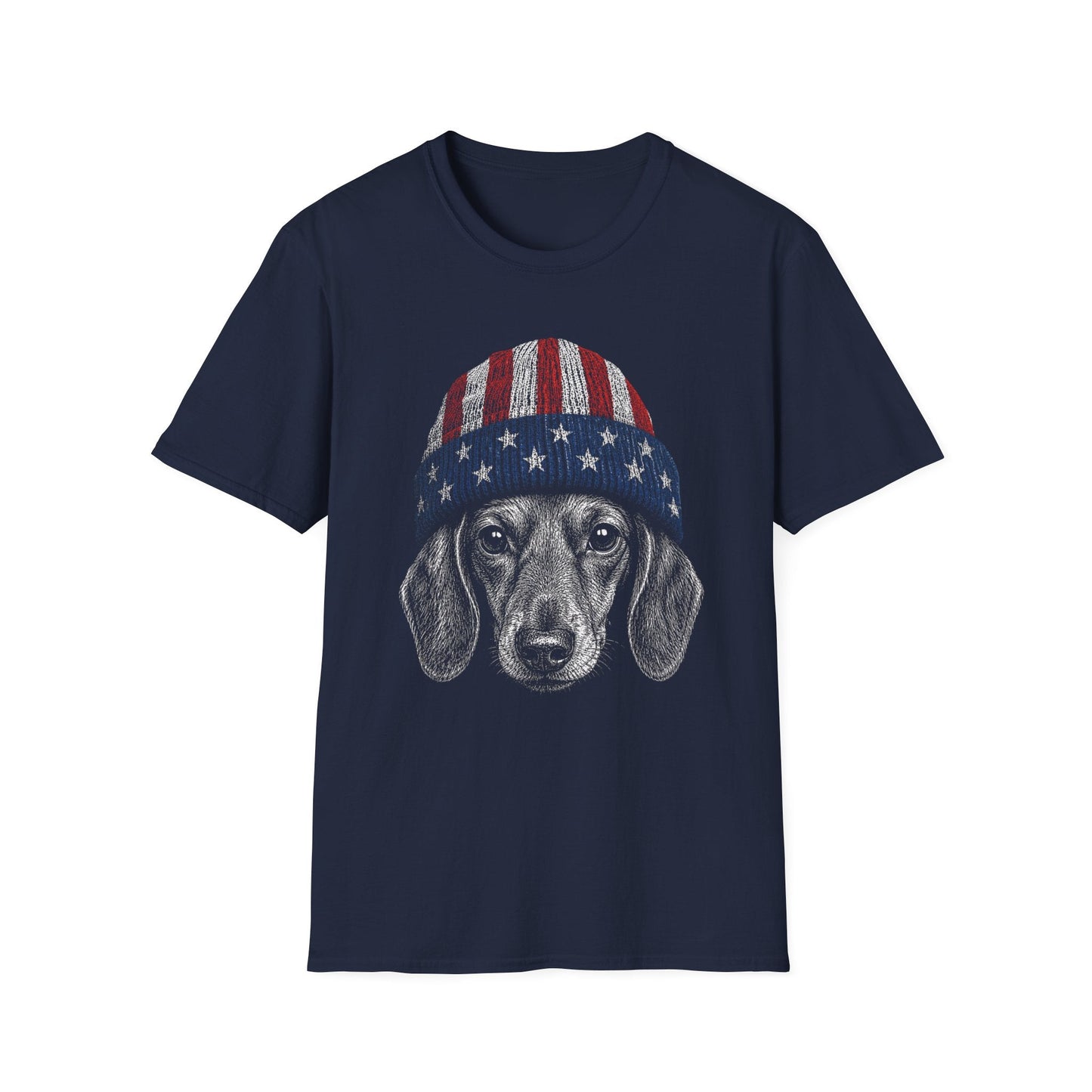Dachshund USA Beanie Tee