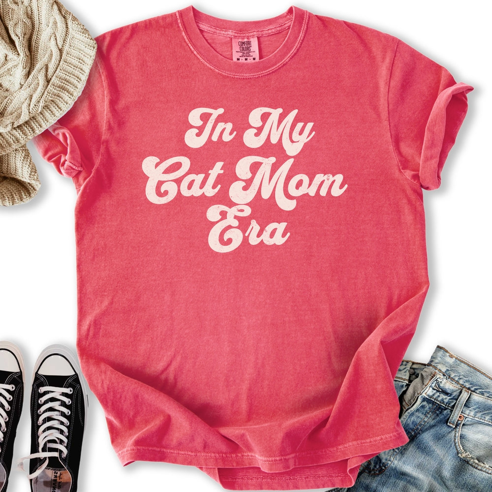 Cat Mom Era Relaxed Tee